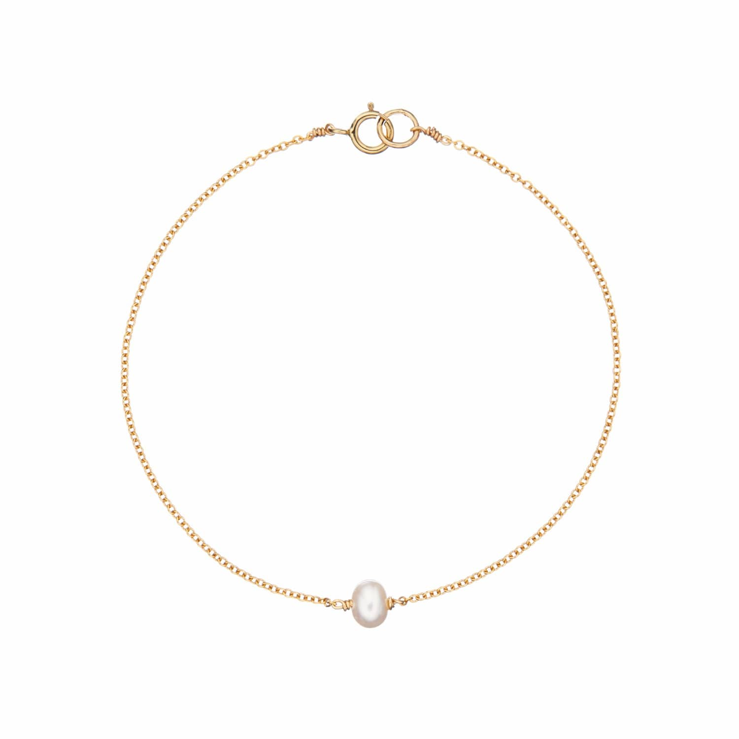 pearl bracelet gold