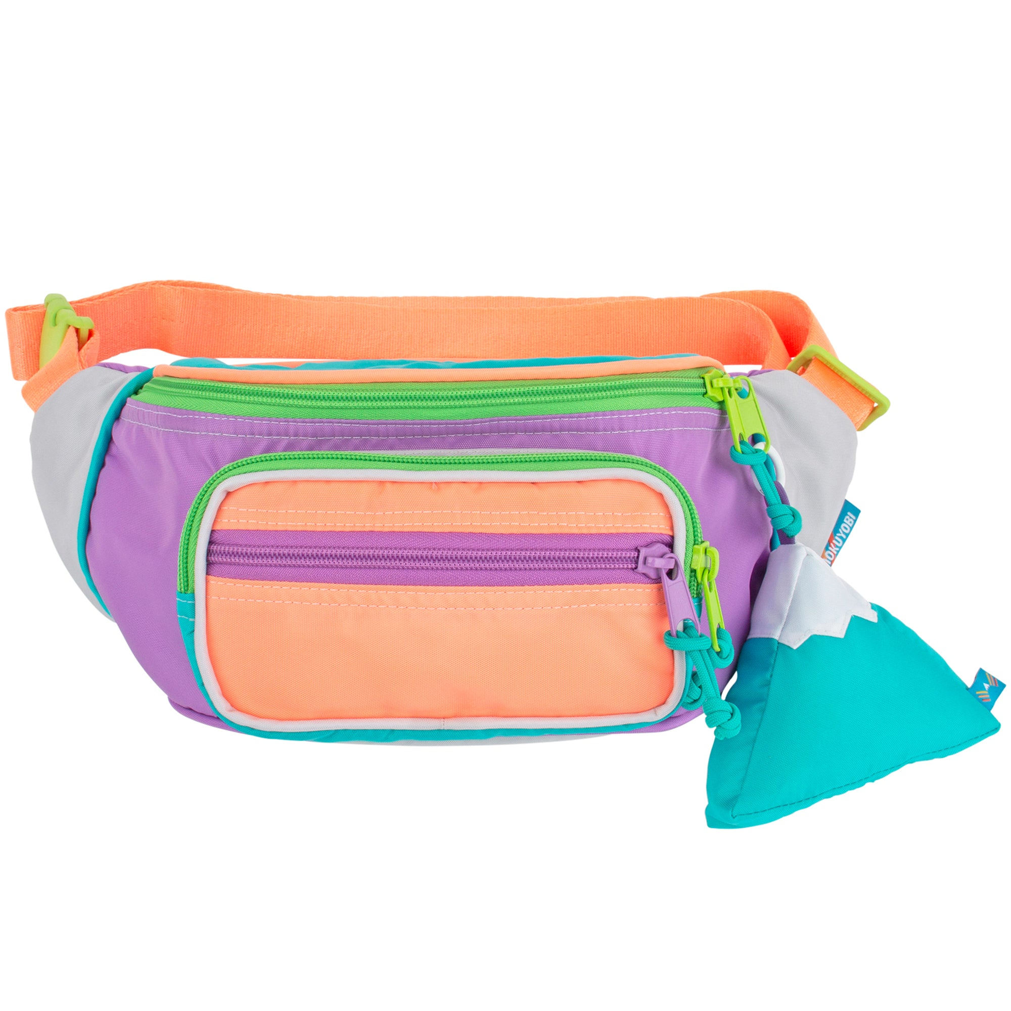 Mokuyobi Women's Pink / Purple Tippy Talk Fanny Pack Sling In Pink/purple