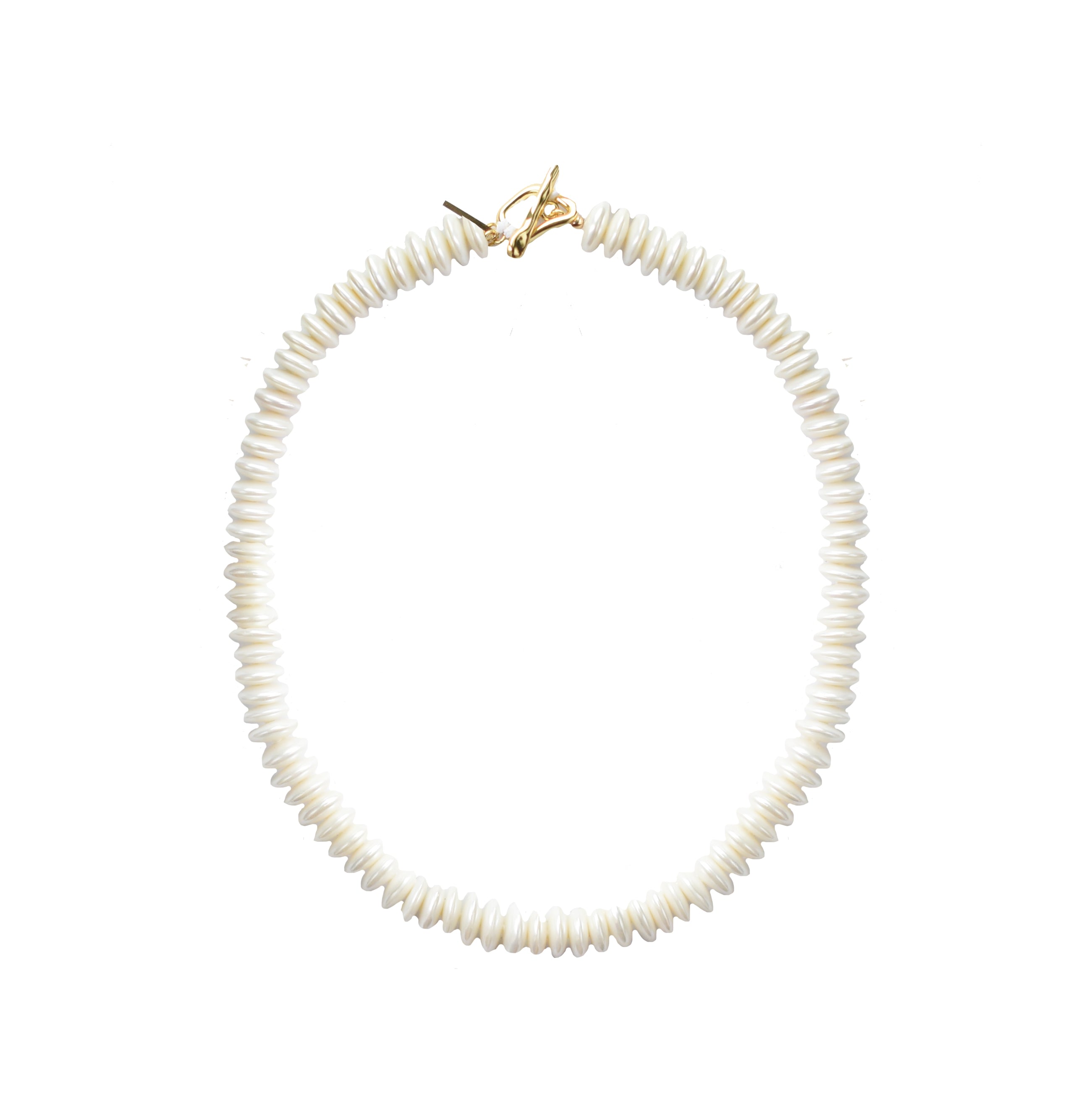 Women's White Amalfi Necklace | Adriana Pappas Designs