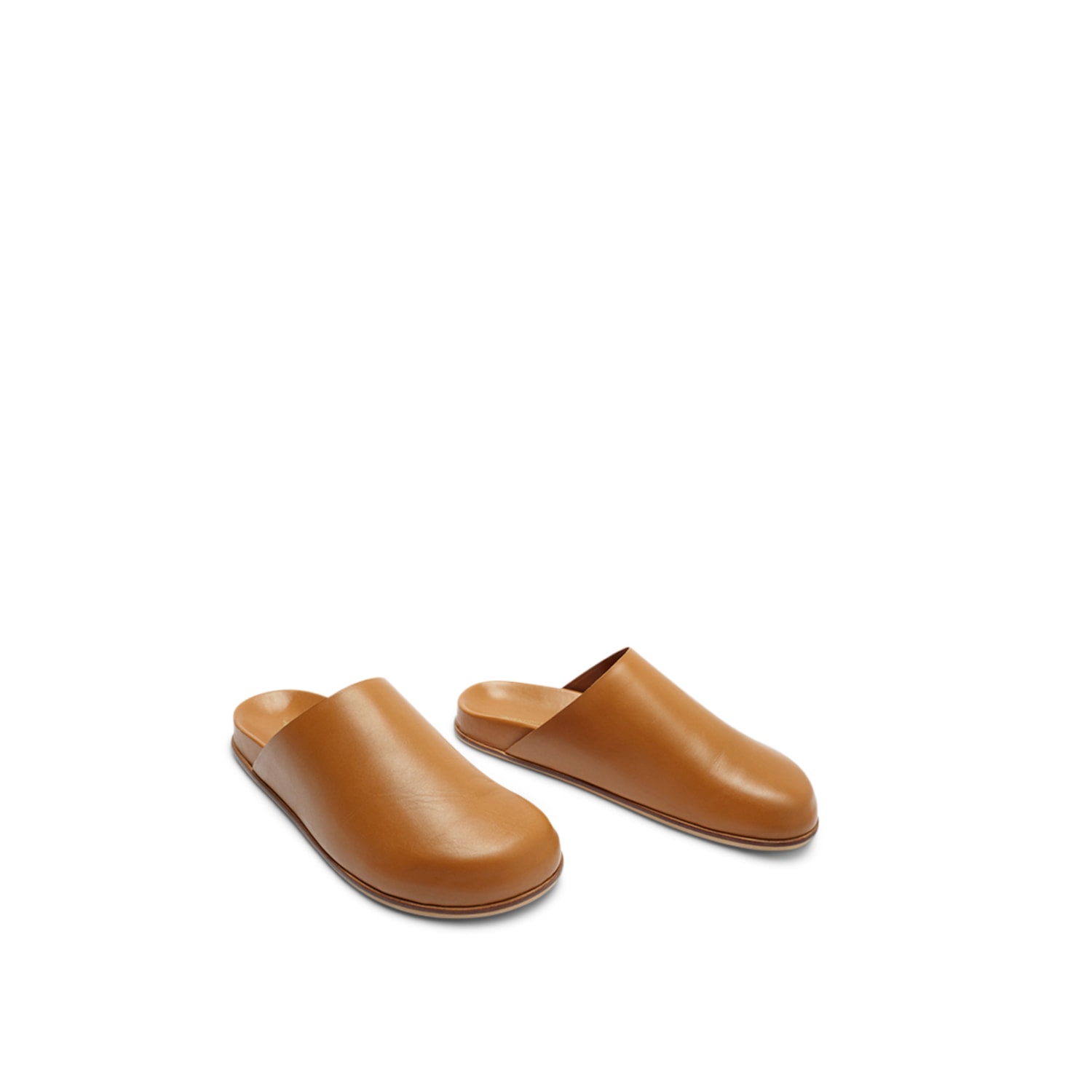Intentionally Blank Women's Agatha Slip On Natural Sole Mule-brown In Brown