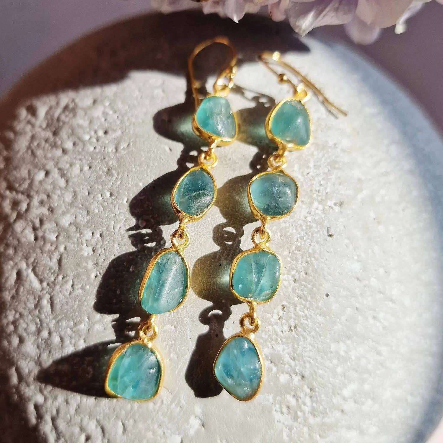 Green apatite deals jewelry