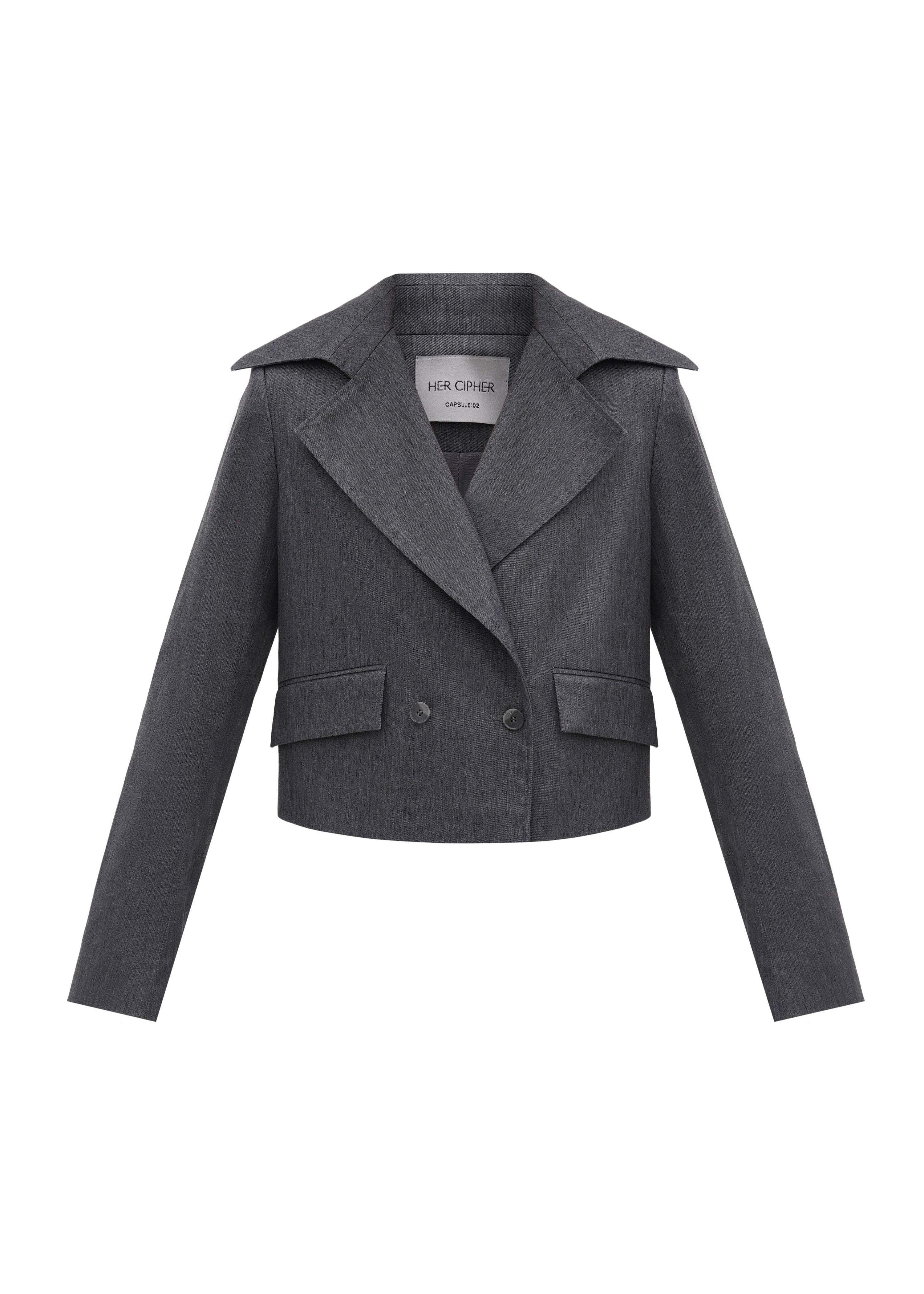 Women's Grey Seasycle Jacket - Graffite | Extra Small | Her Cipher