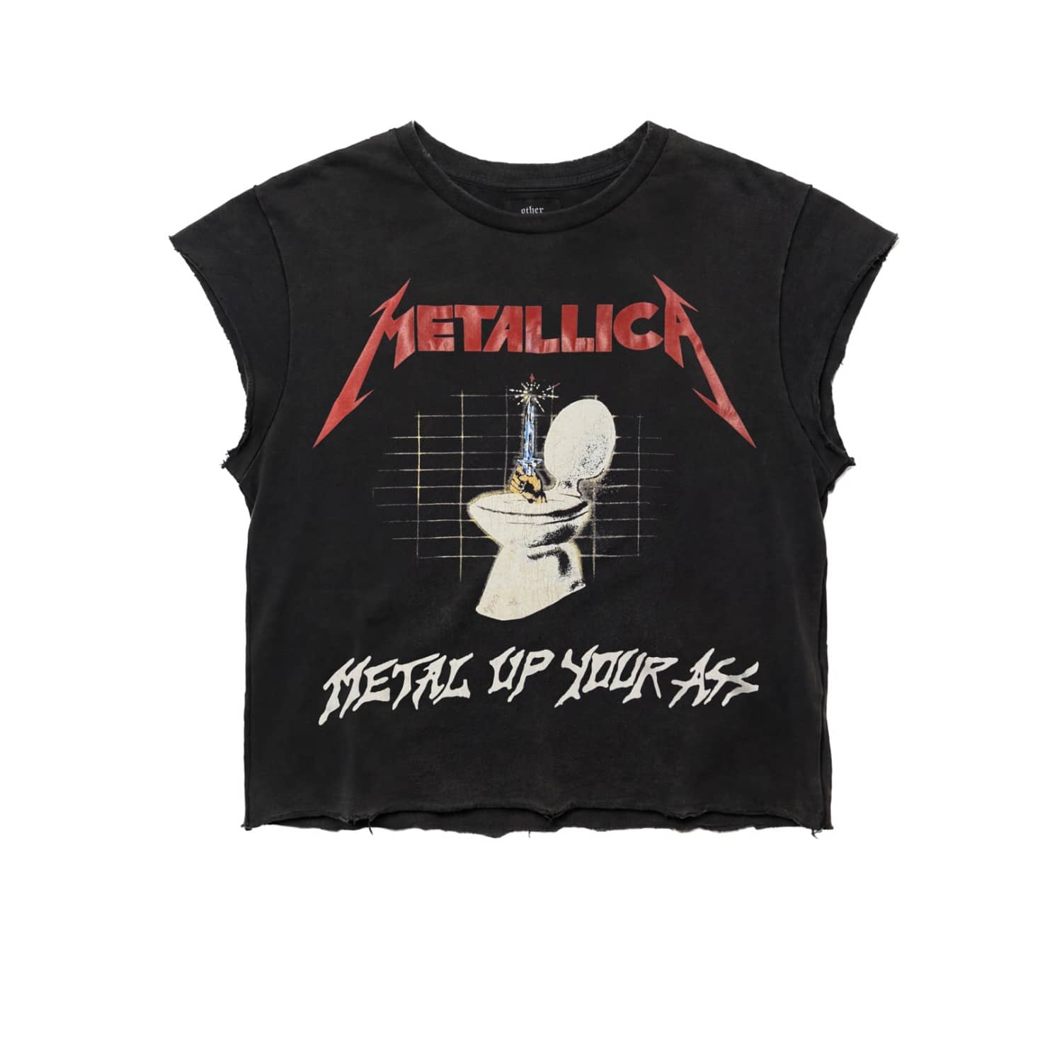 Metallica Metal Up Your Ass Raw Edge T-Shirt | Other | Wolf & Badger