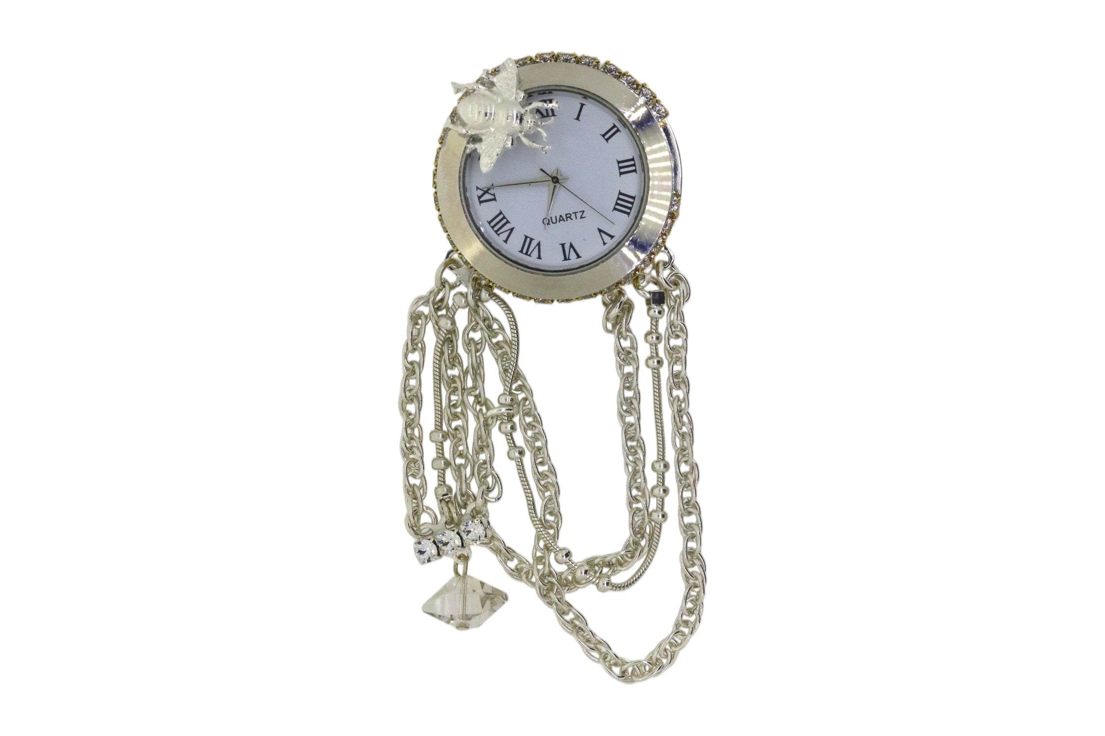 Women's Silver Josephine Brooch | Vickisarge