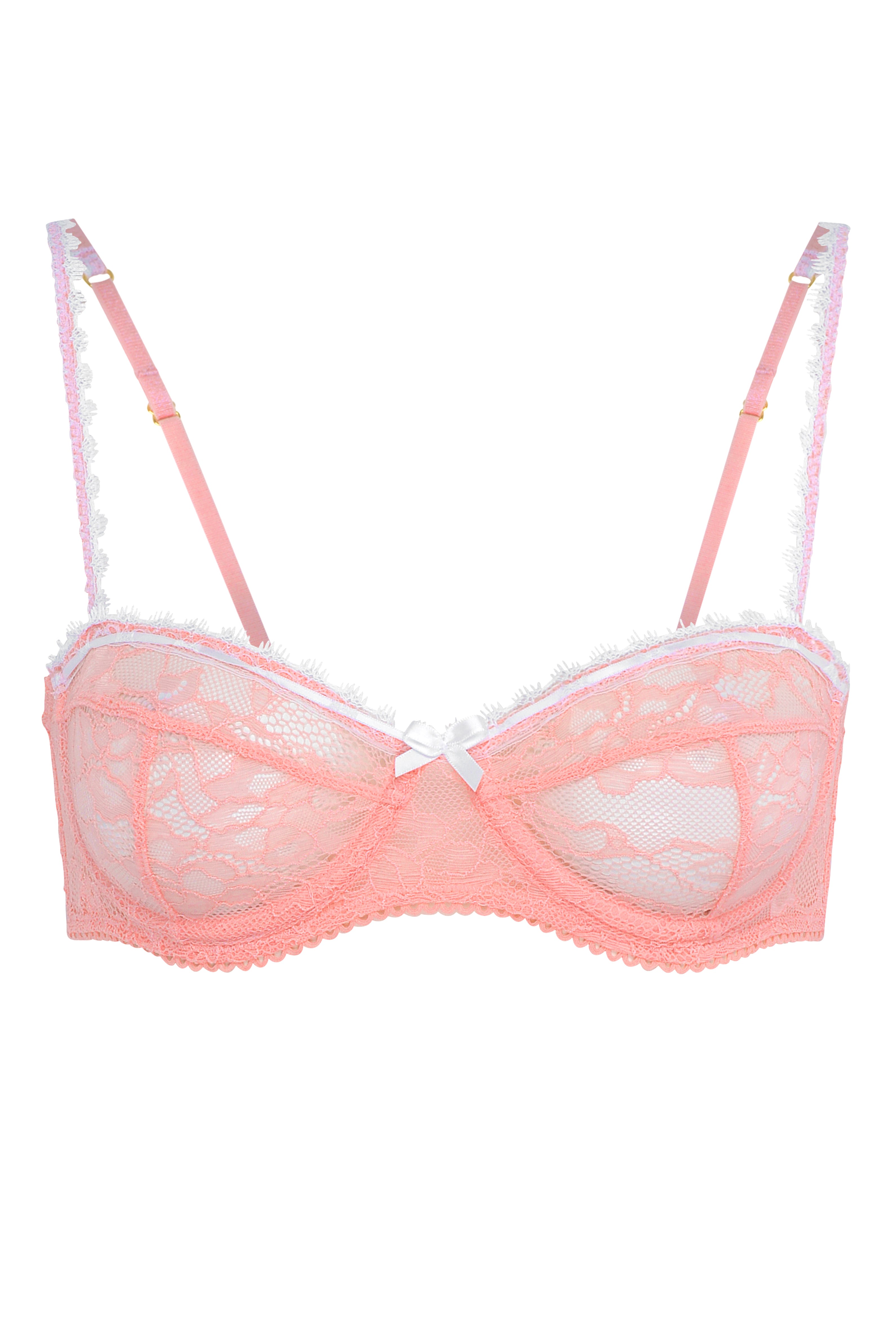 Wild Lovers London Women's Pink / Purple Georgina Bra In Pink/purple