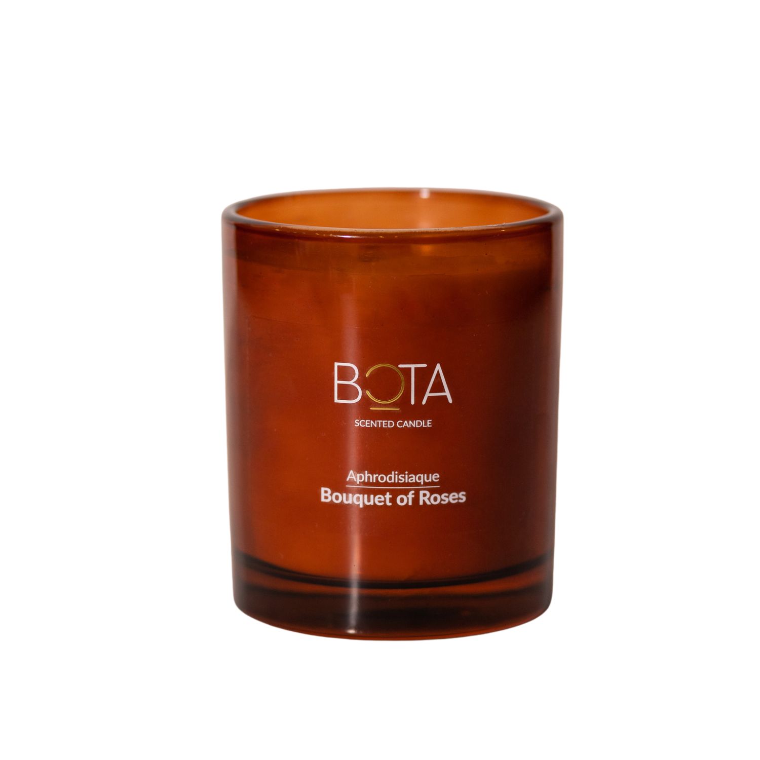 Bɔta Brown Aphrodisiaque Collection: Bouquet Of Roses Scented Candle. In Brown