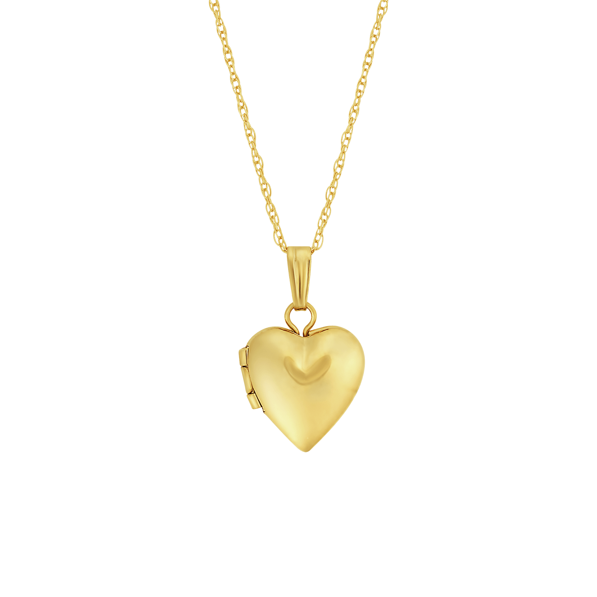 Women’s Solid 14Kt Gold Mini Heart Locket La Kaiser