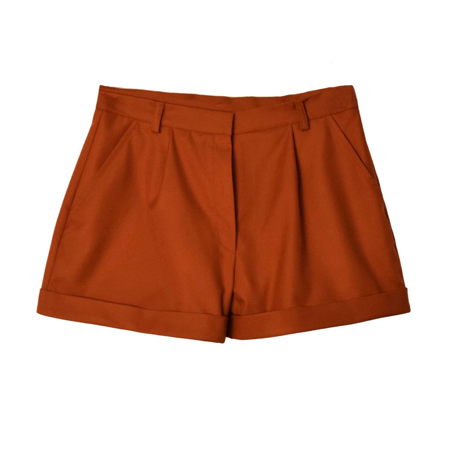 Shop Em Basics Women's Yellow / Orange Leyla Shorts - Yellow & Orange In Yellow/orange