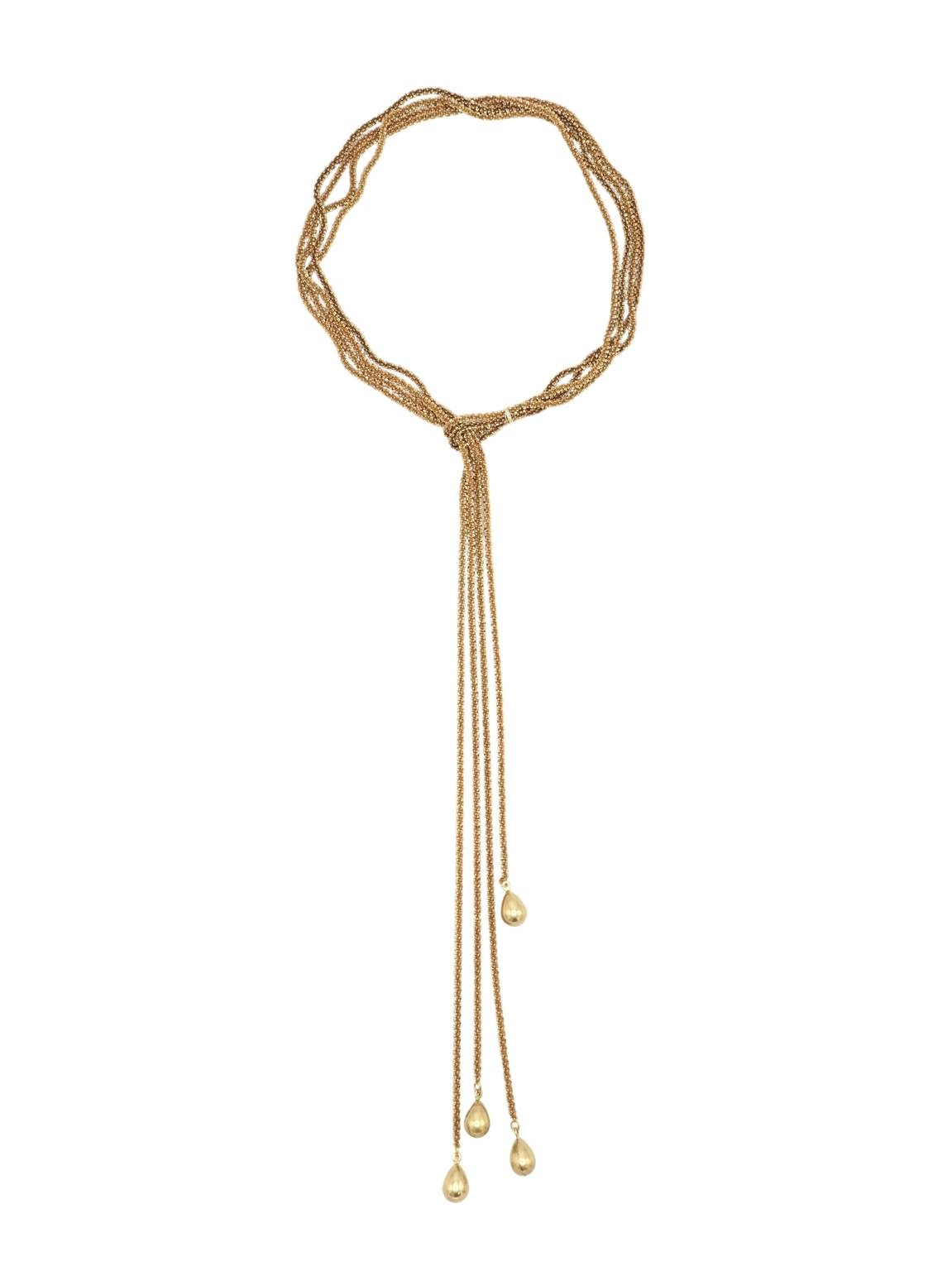 Sita Nevado Women's As De Guia Necklace - Gold In Gold