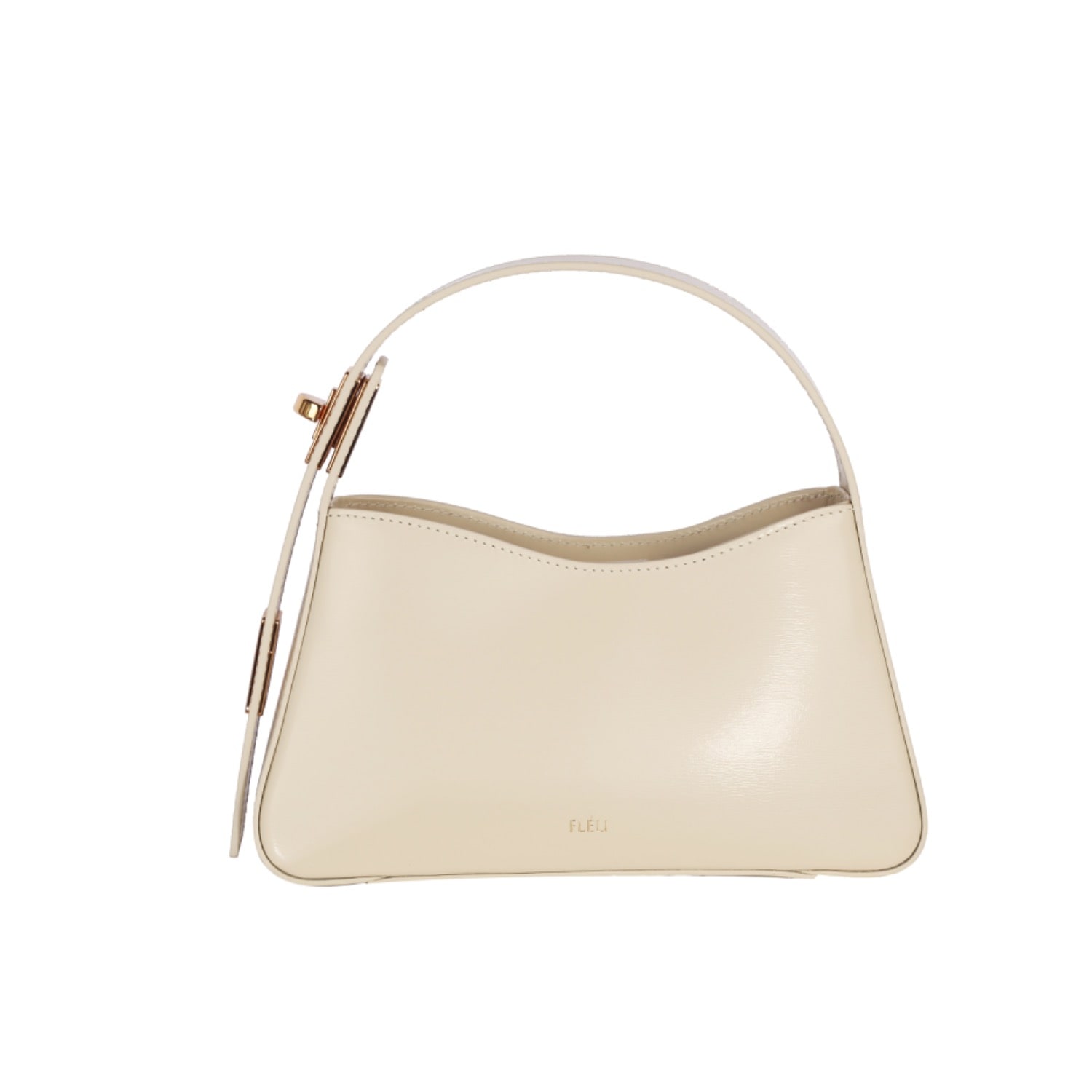 Fleu Women's Neutrals Pont Fléu Cream Handle Bag