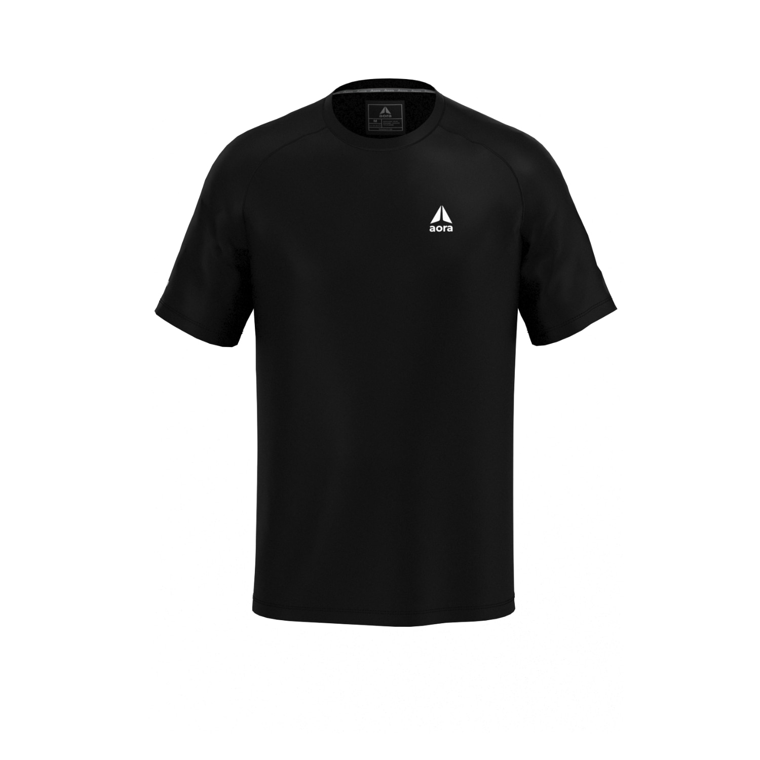 Aora Athletics Men's Performance T-shirt - Black In Black