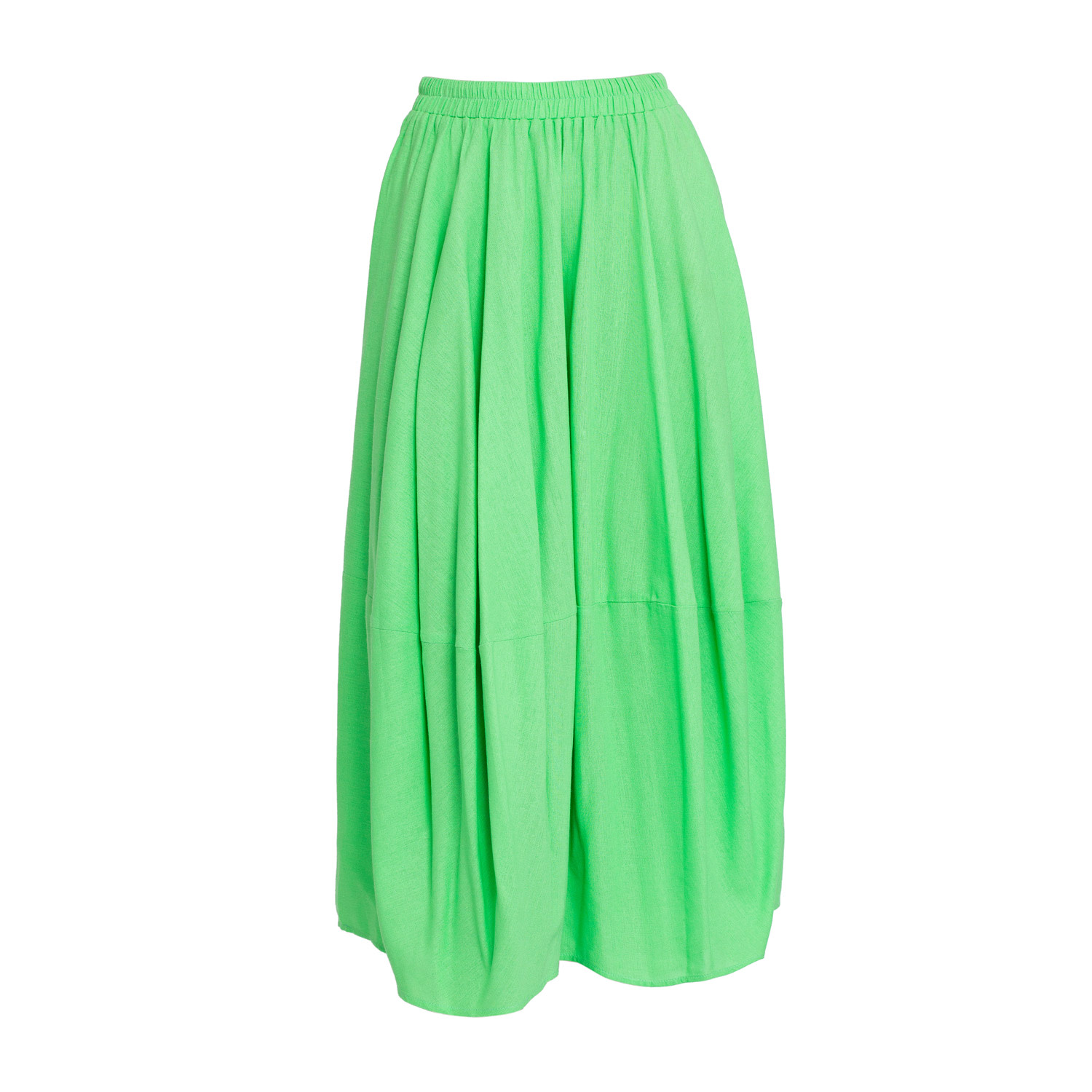 Bianca Popp Women's Imperial Skirt In Fresh Green Linen In Green