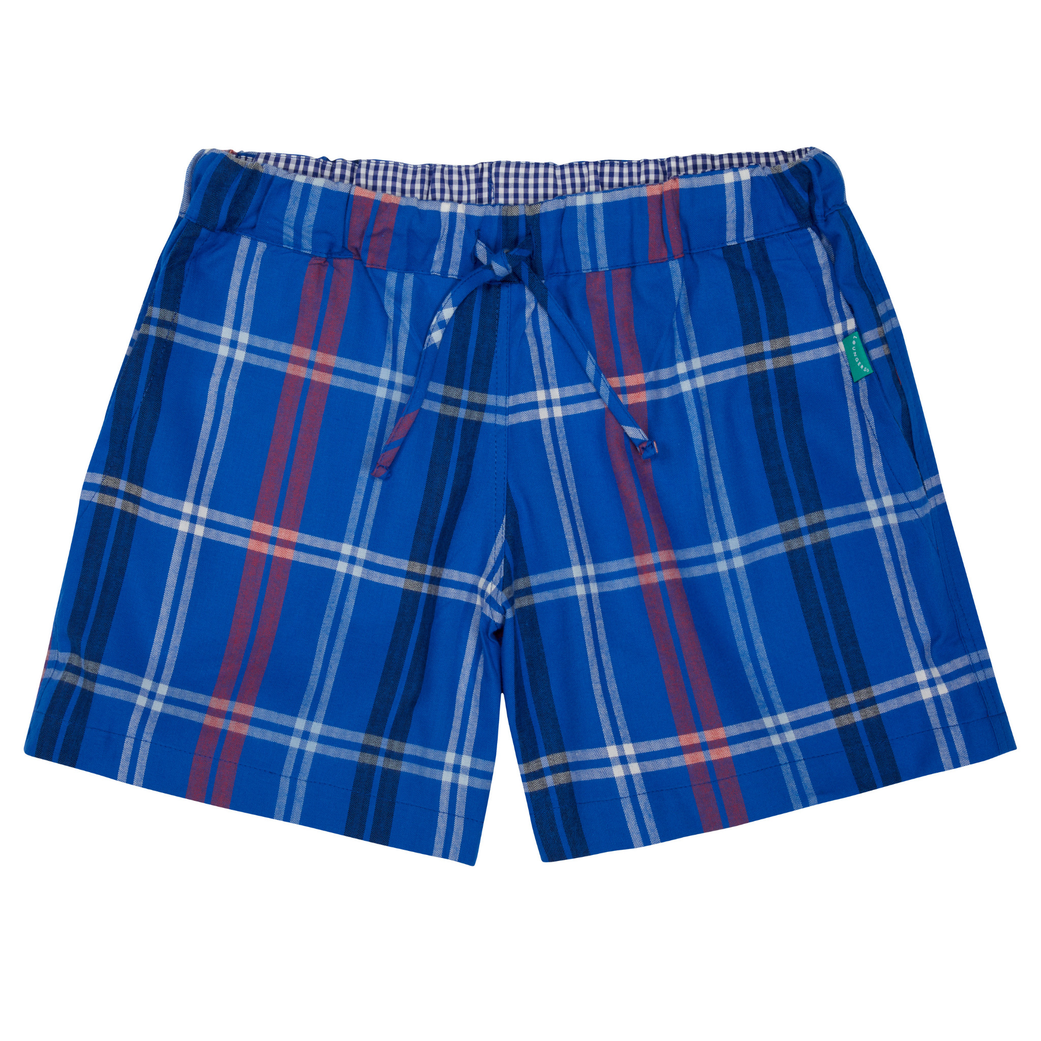 Loungers Blue / Red / White Women's Loungewear Shorts Blue Whale Design In Blue