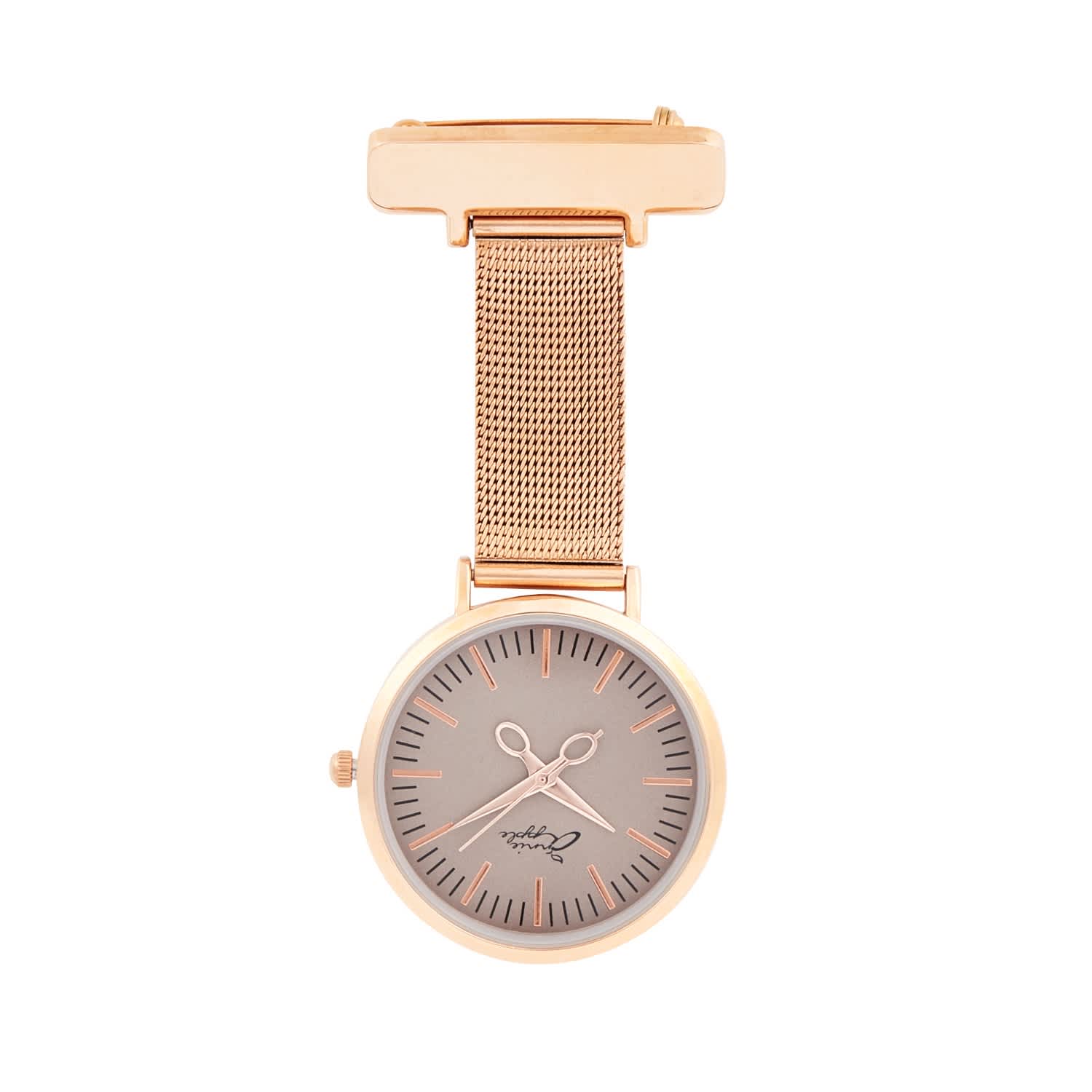 rose gold fob watch