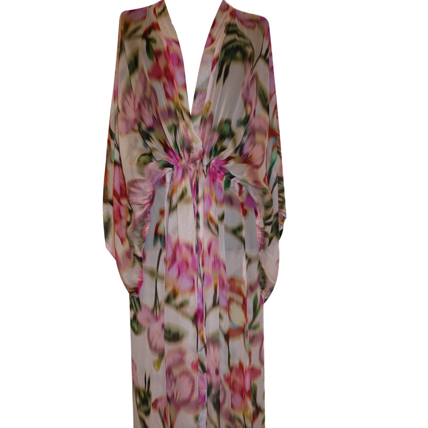 D'otto Women's Pink / Purple / Gold Adelaide Kimono In Pink/purple/gold