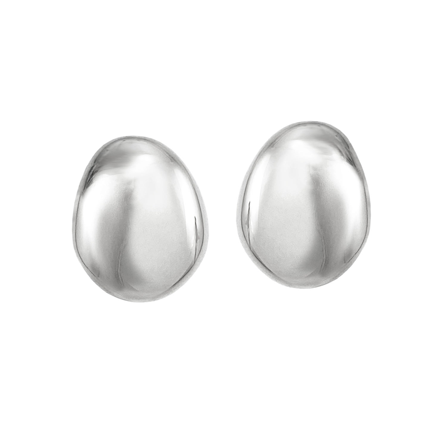 Women’s Galina Studs Medium Silver Biko