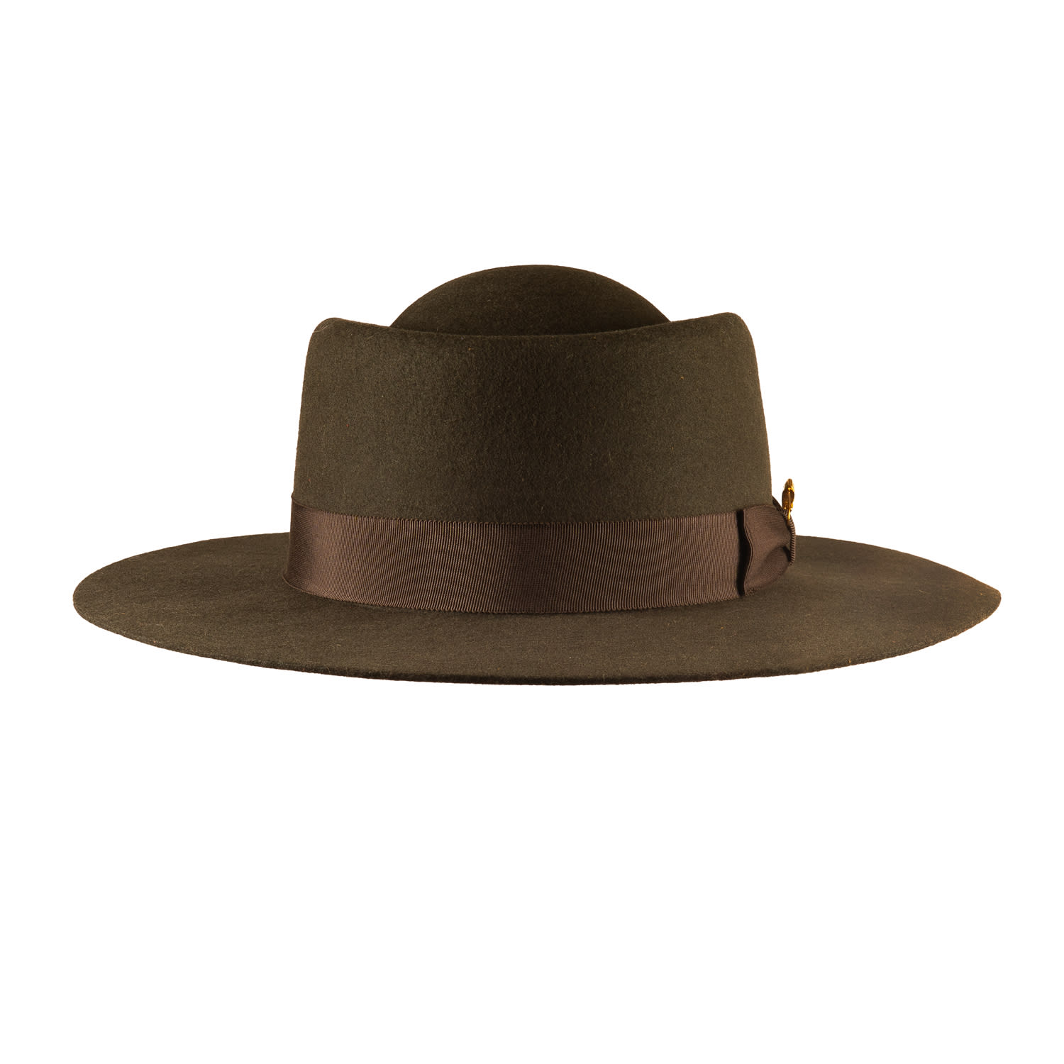 Shaded The Label Women's Carbis Brown Boater Hat