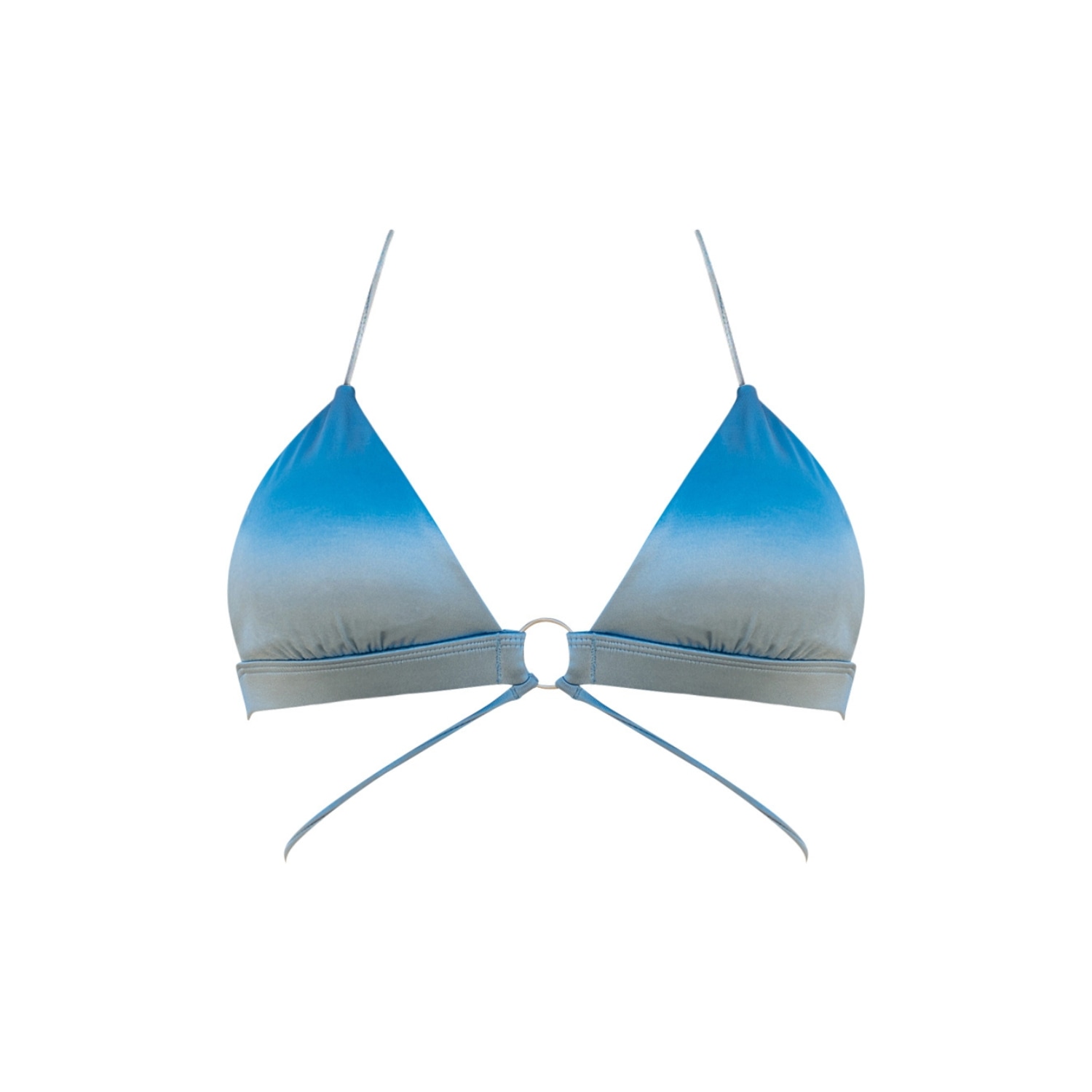 Ivy Swimwear Women's Belle In Baby Blue Bikini Top In Blue
