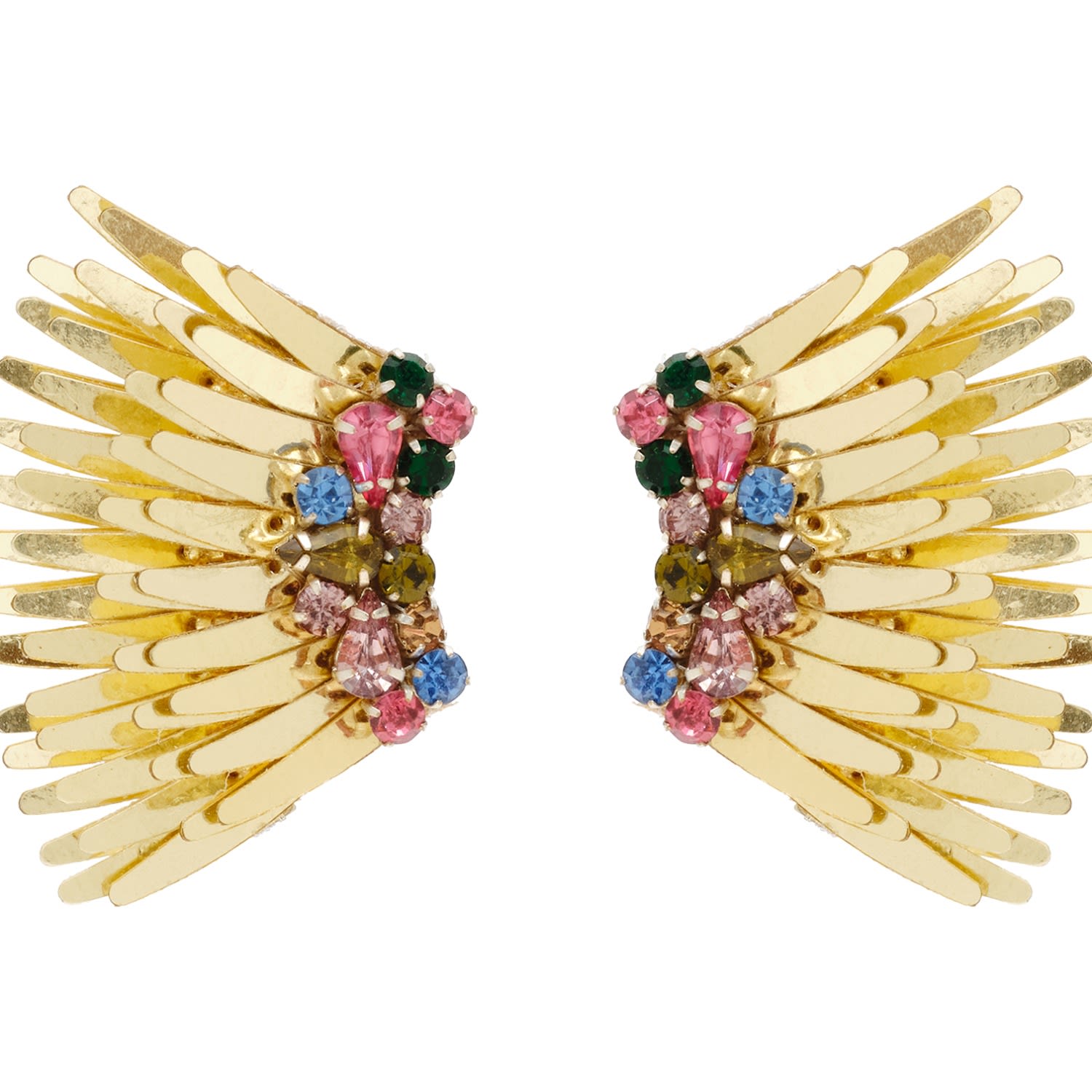 Women’s Gold Mega Mini Madeline Earrings Mignonne Gavigan