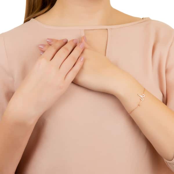 LATELITA LONDON WOMEN'S ZODIAC HOROSCOPE STAR SIGN BRACELET ARIES SILVER