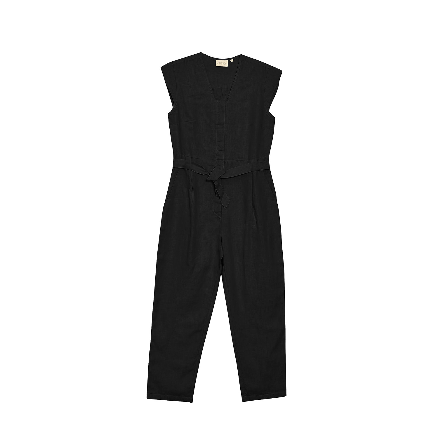 Reistor Women's Black The Hemp Noir Jumpsuit In Black