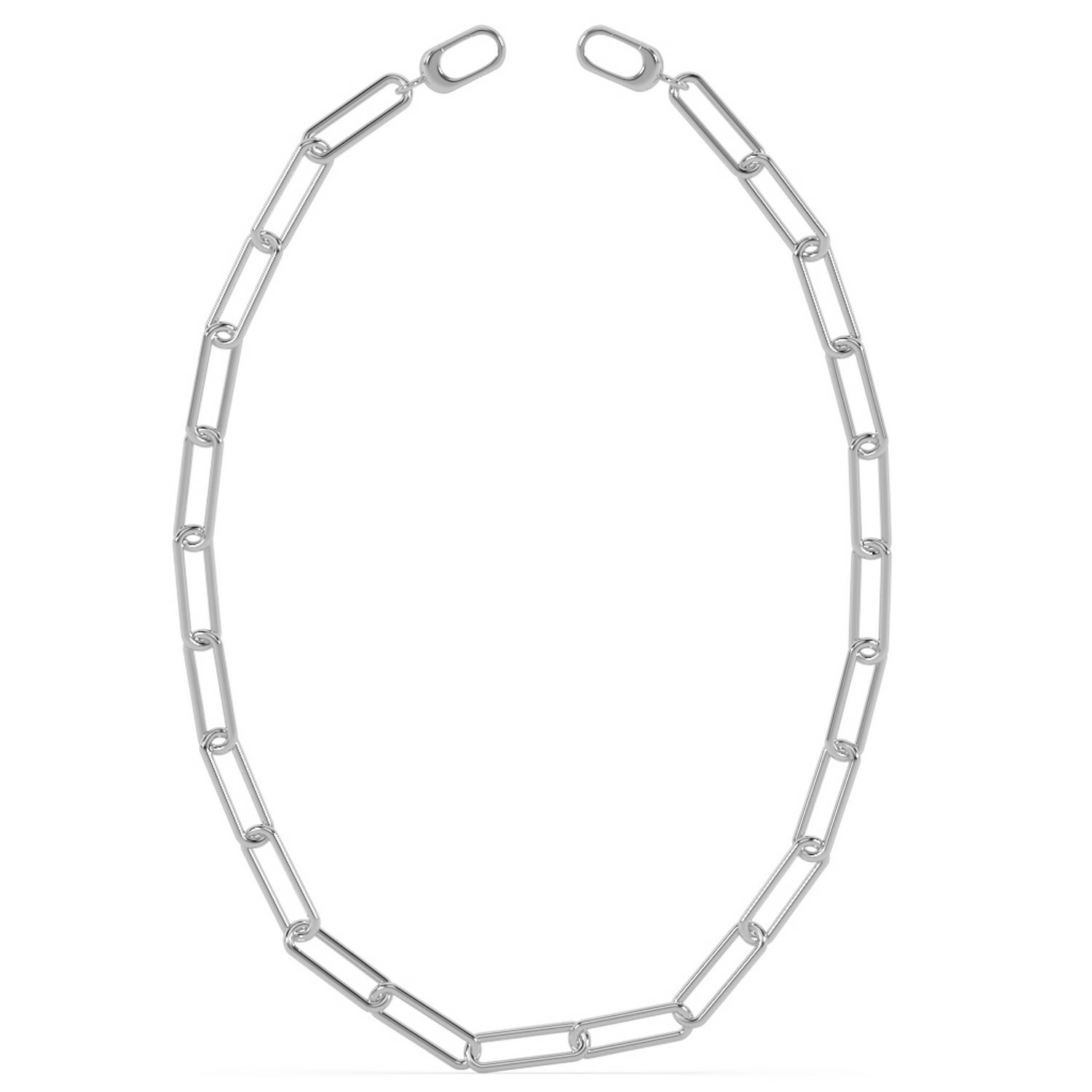 Oni Fine Jewelry Women's Silver Maxi Clip Choker In Silver