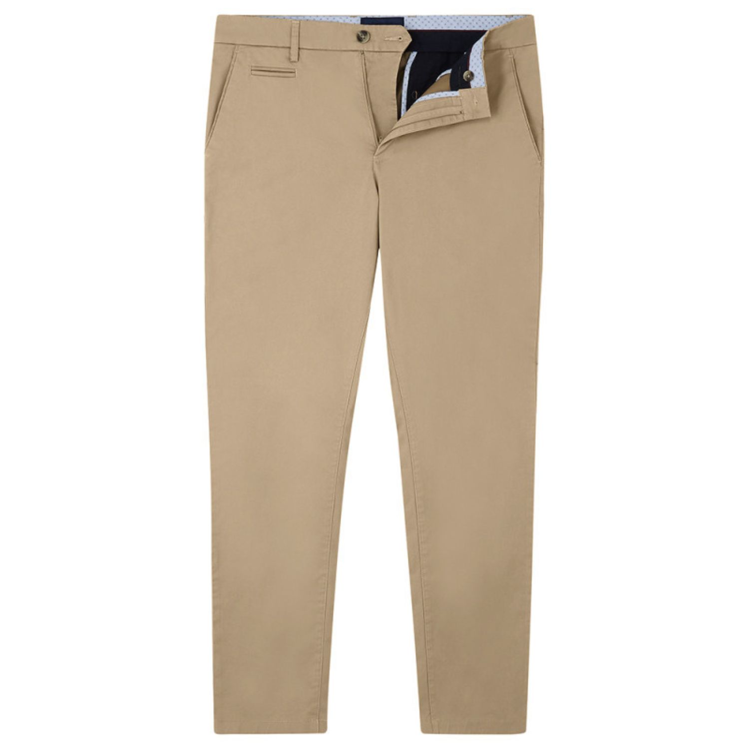Guards London Men's Neutrals Tailored Chinos - Stone