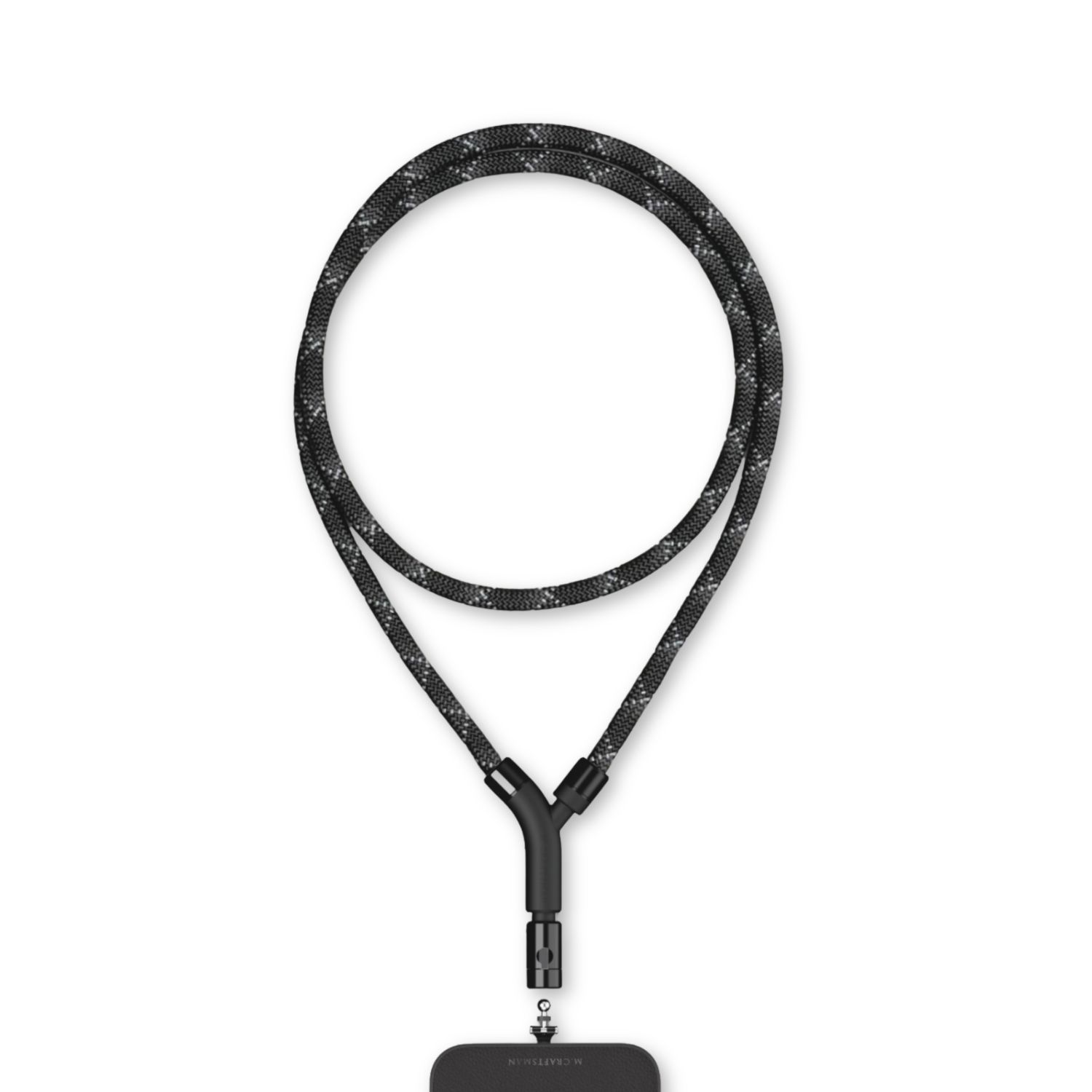 Yoggle Pro Crossbody Phone Strap - Black - The Nolan Large M. craftsman