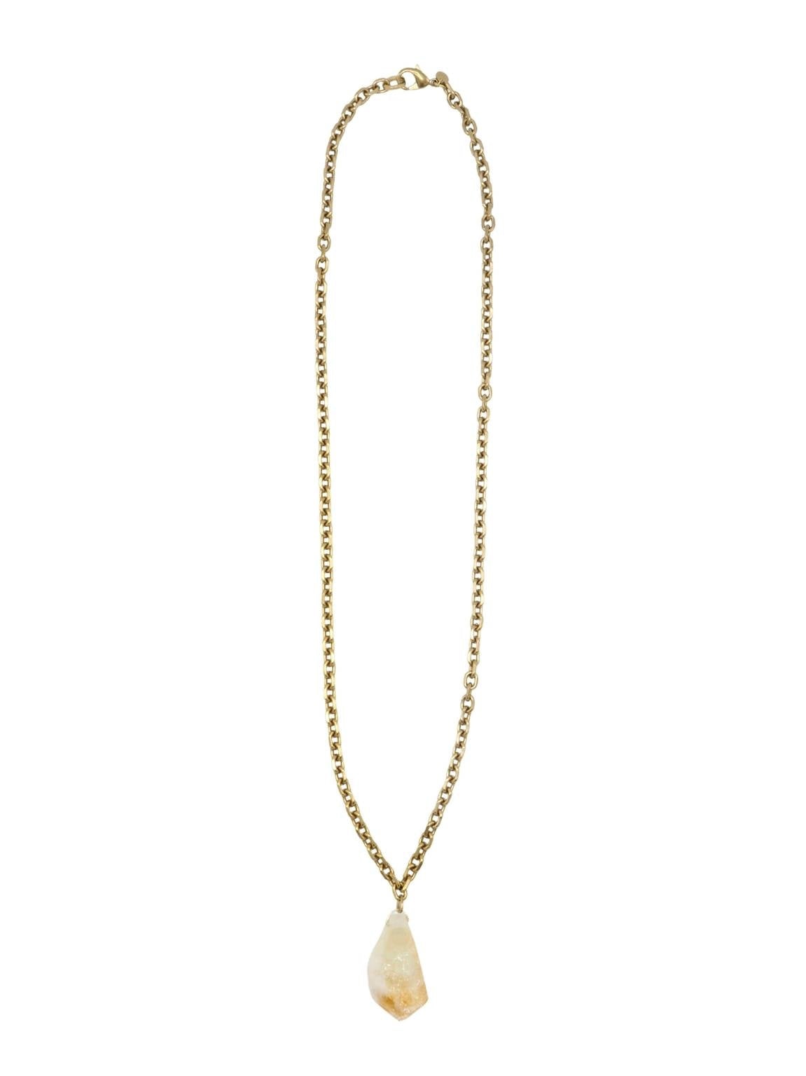 Sita Nevado Women's Gold / Yellow Yellowstone Necklace In Gold