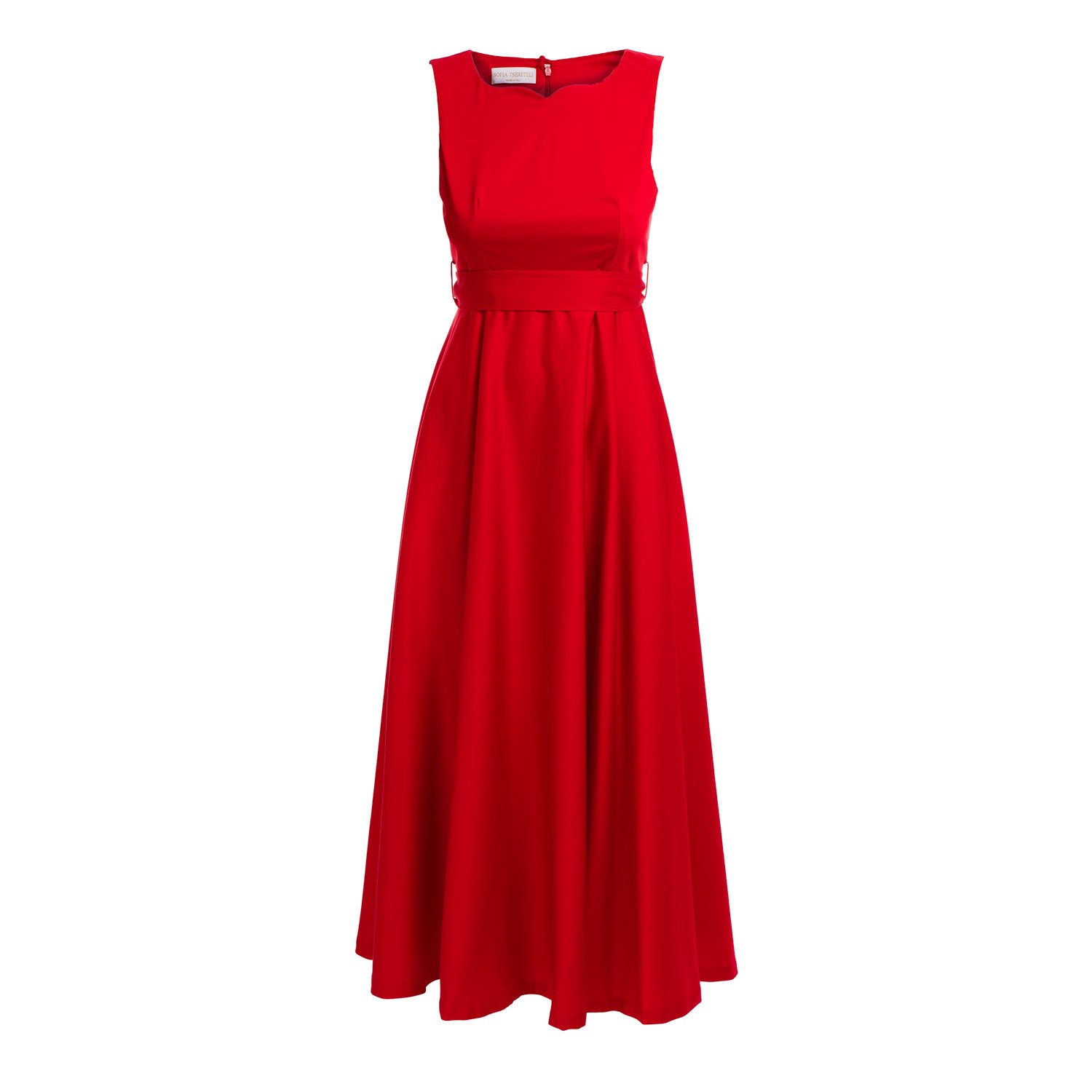 Sofia Tsereteli Women's Red Garnet Gown