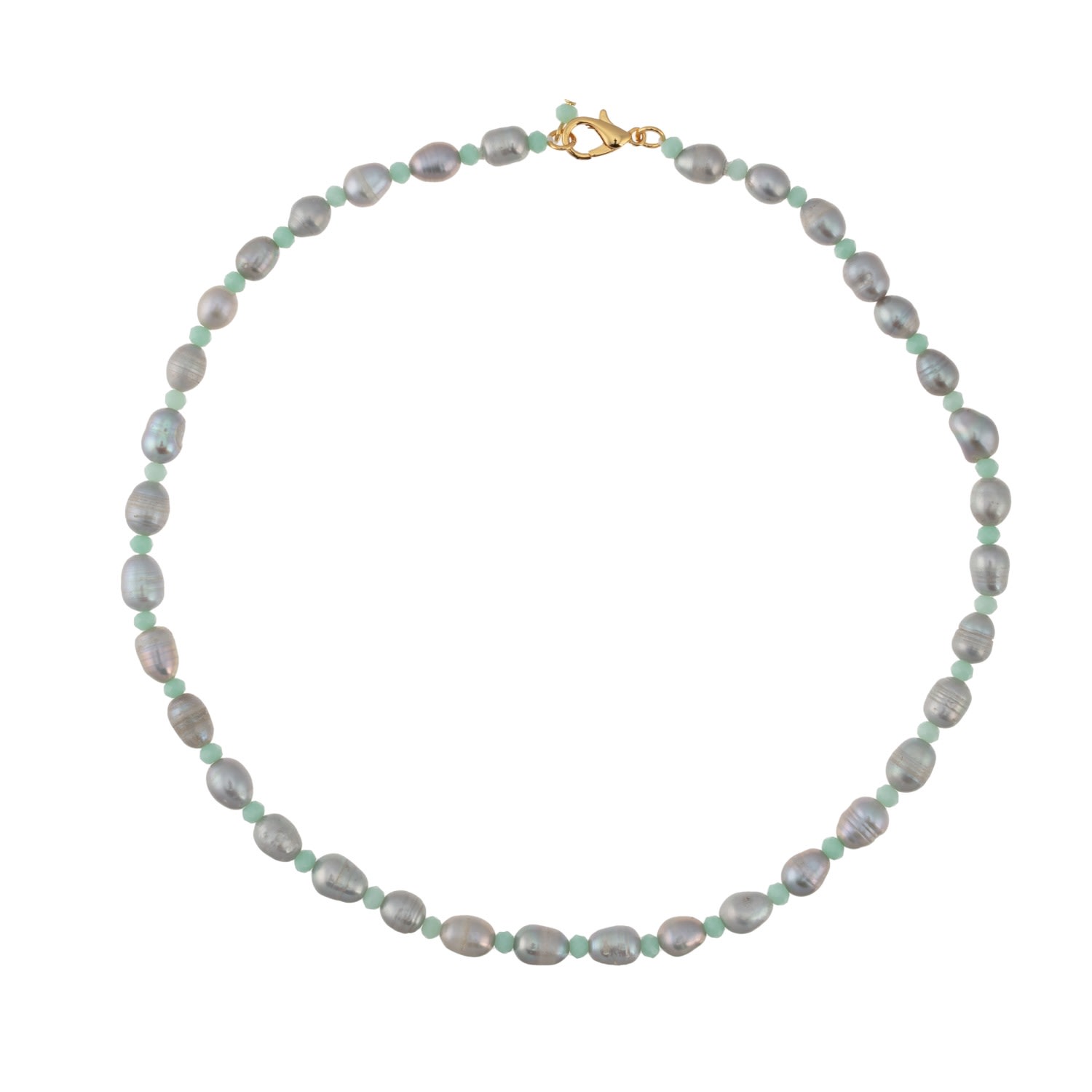 Talis Chains Women's Grey Freshwater Pearl Choker In Gray