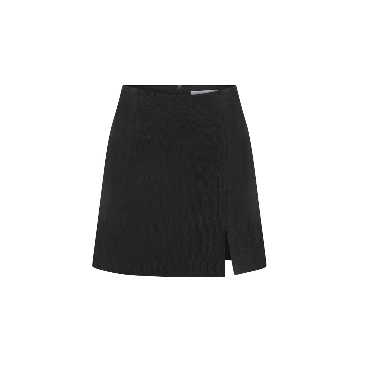Nazli Ceren Women's Vance Twill Mini Skirt In Black In Black
