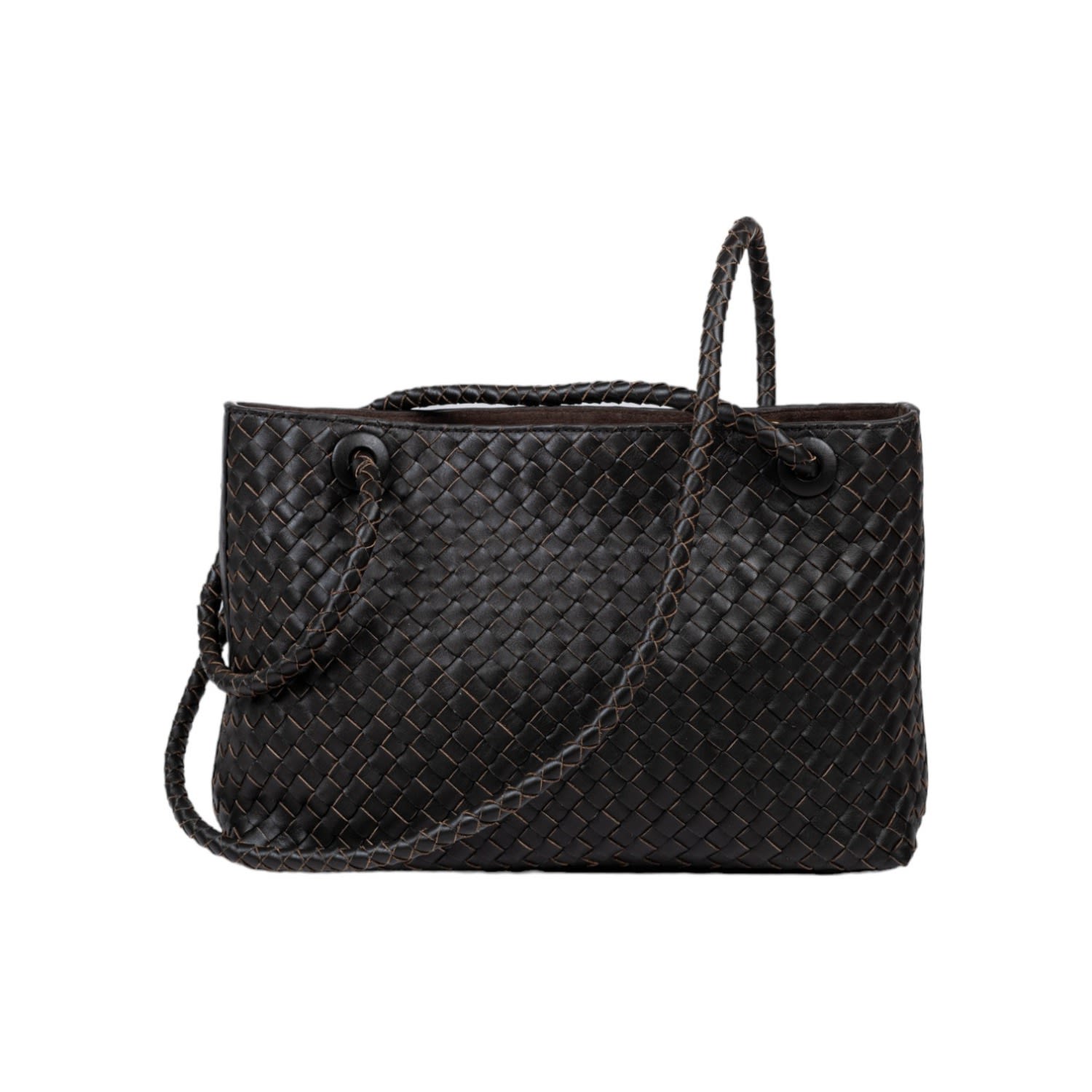 Shop Aleo Women's Brown Hathern Shoulder Bag- Fondant Soft Grained Dollaro Leather