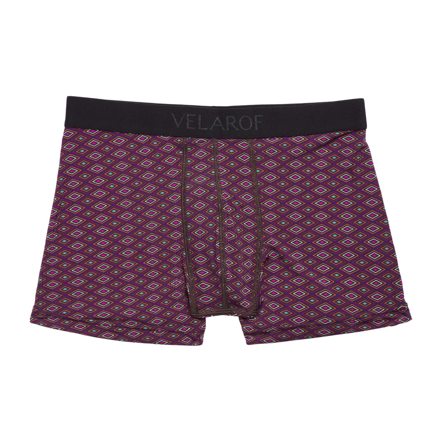 Men’s Pink / Purple Irekobishi Asobi Purple Boxer Brief Large Velarof