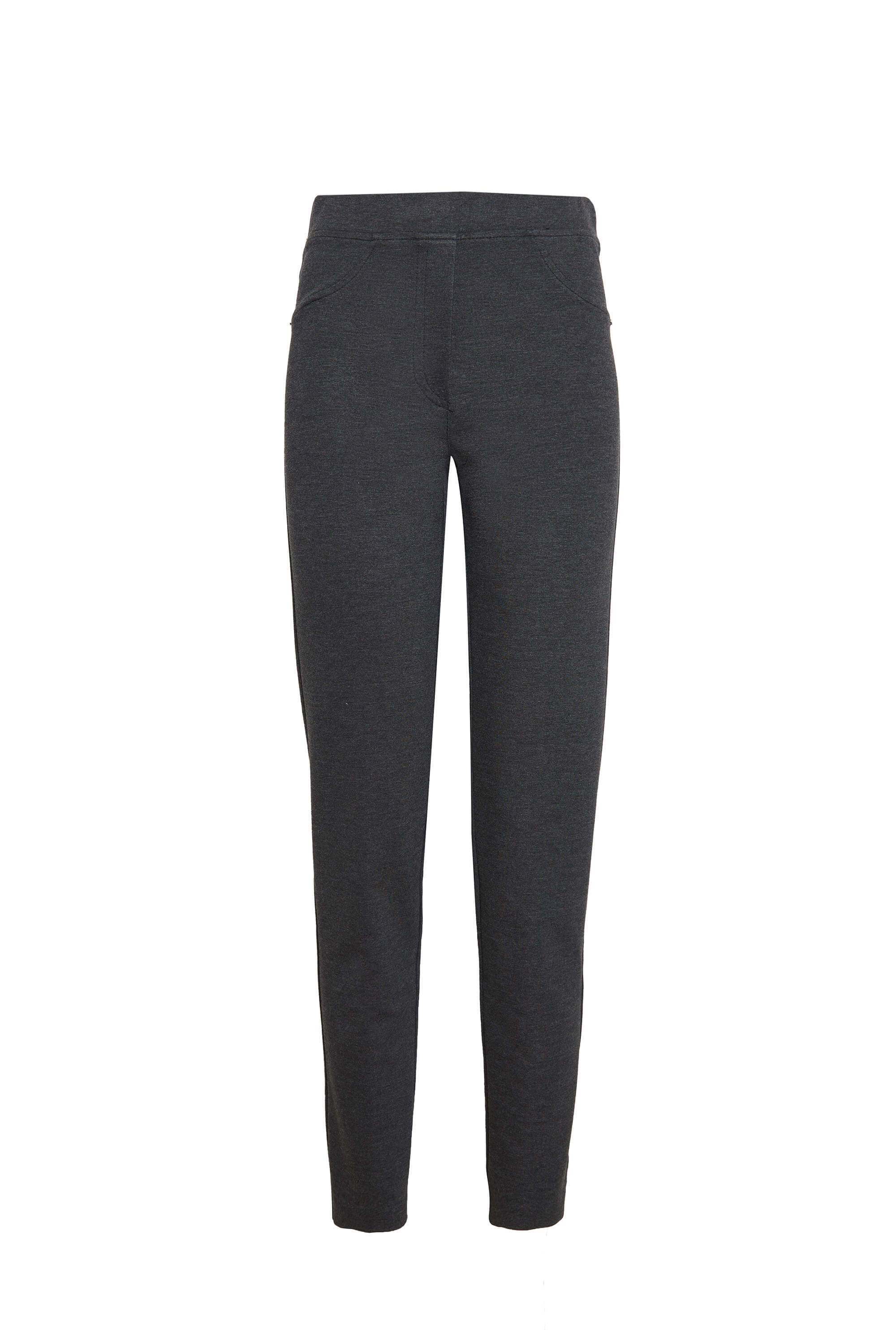 Women’s Cigarette Trousers Grey Medium James Lakeland