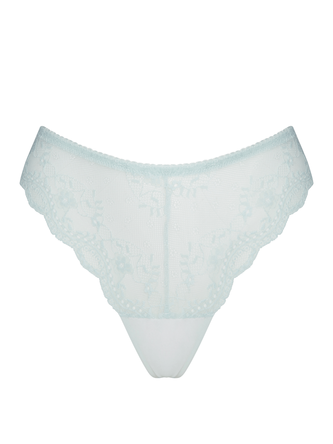 Bonbon Lingerie Women's Green Mariposa Thong
