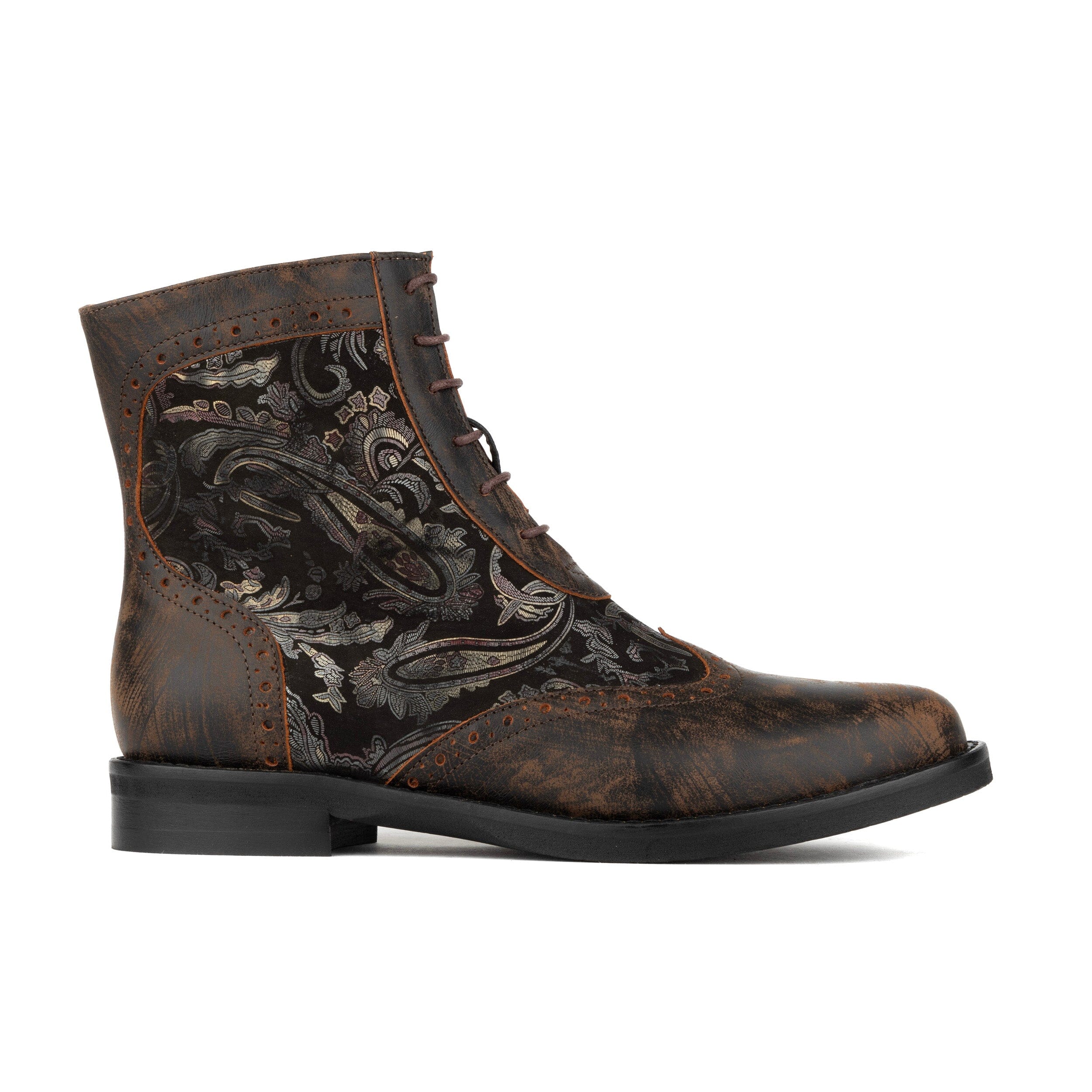 Embassy London Usa Women's Gold / Black / Red Mantis - Black & Gold & Burgundy In Multi