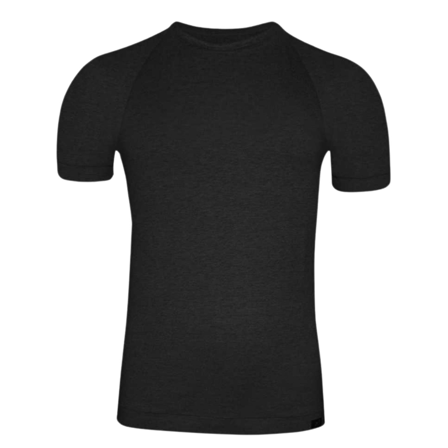 Zd Zero Defects Men's Round Neck T-shirt - Premium Comfort Egyptian Cotton - Color Black In Black