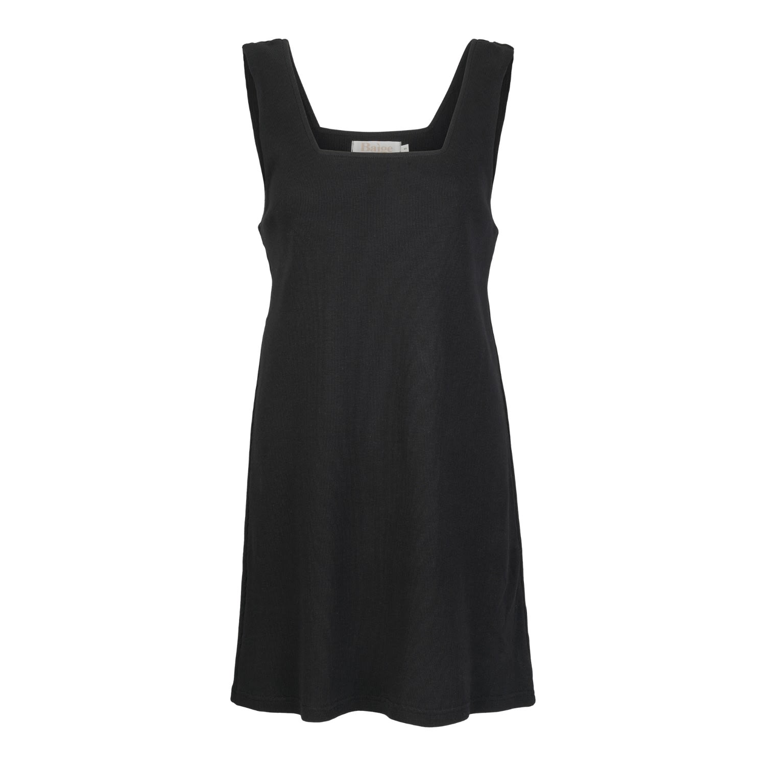 Women’s Benita - Mini Dress With Square Neckline In Black Large BaÃ¬ge the Label