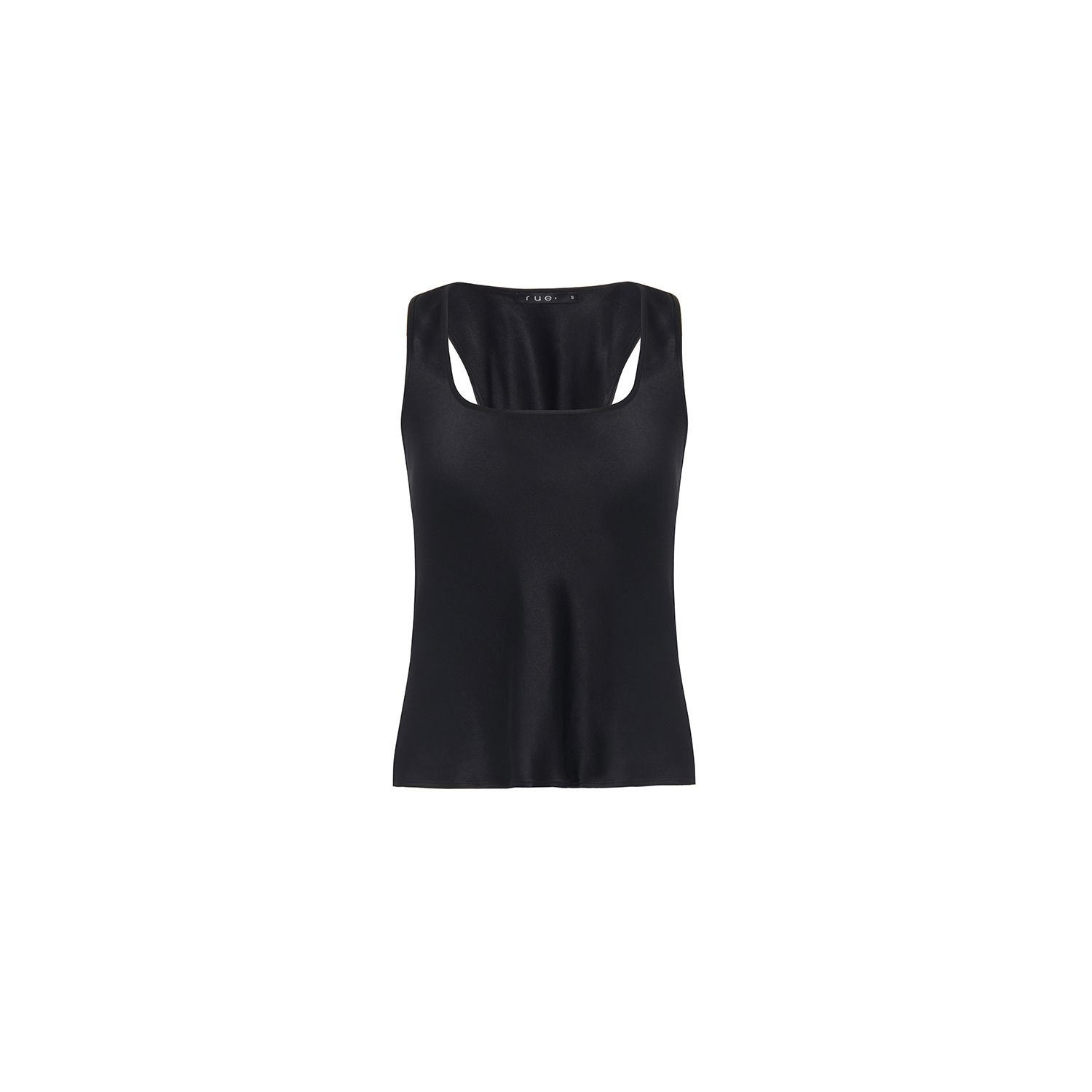 Rue Les Createurs Women's Camisole Black Blouse In Black