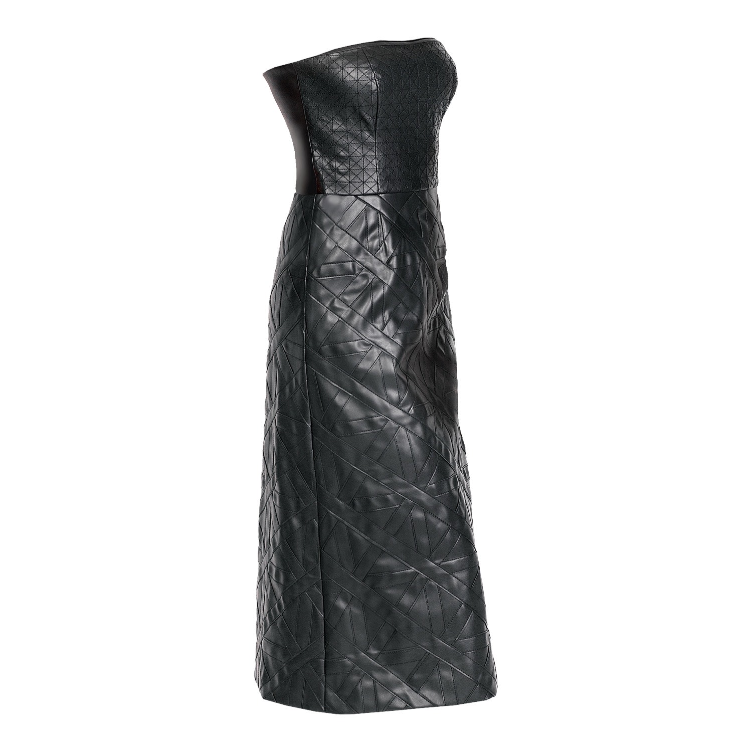 Women’s Dress With A Slightly Flared Silhouette - Black Extra Small Maison Bogomil