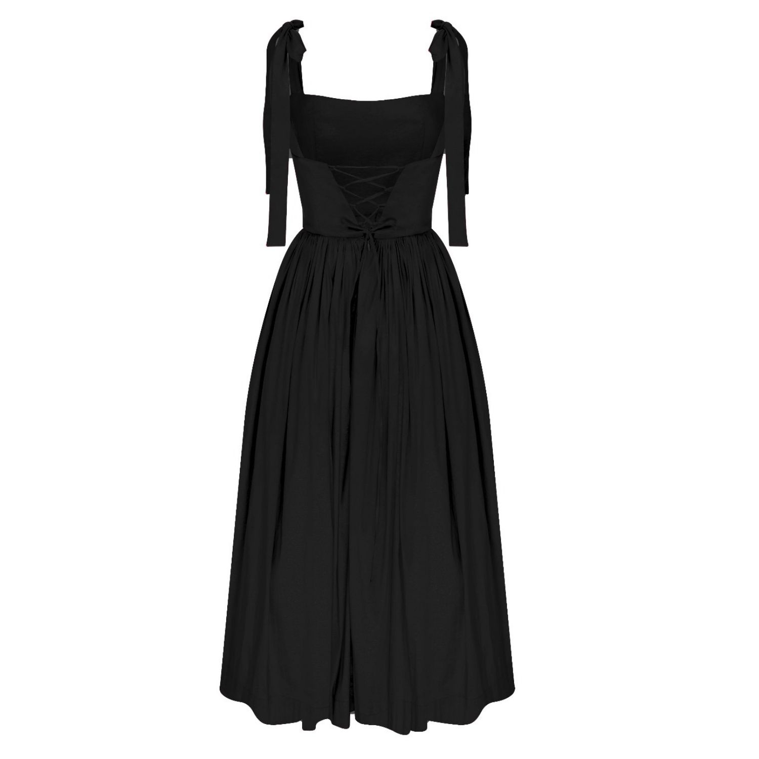 Nazli Ceren Women's Black Sibby Midi Dress In Noir