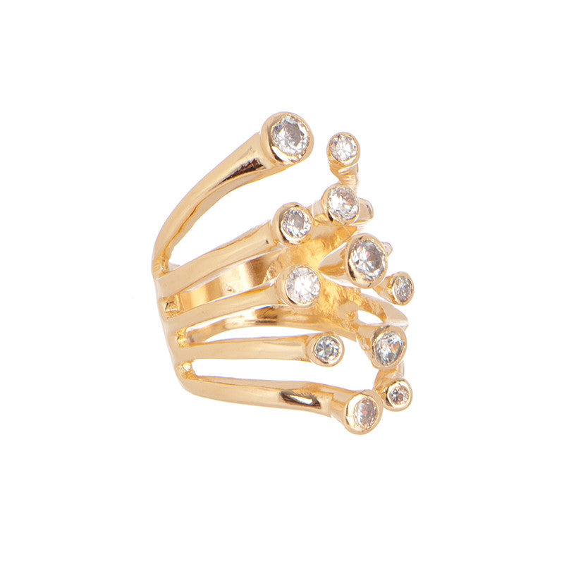 Marcia Moran Women's Gold Galaxy Ring