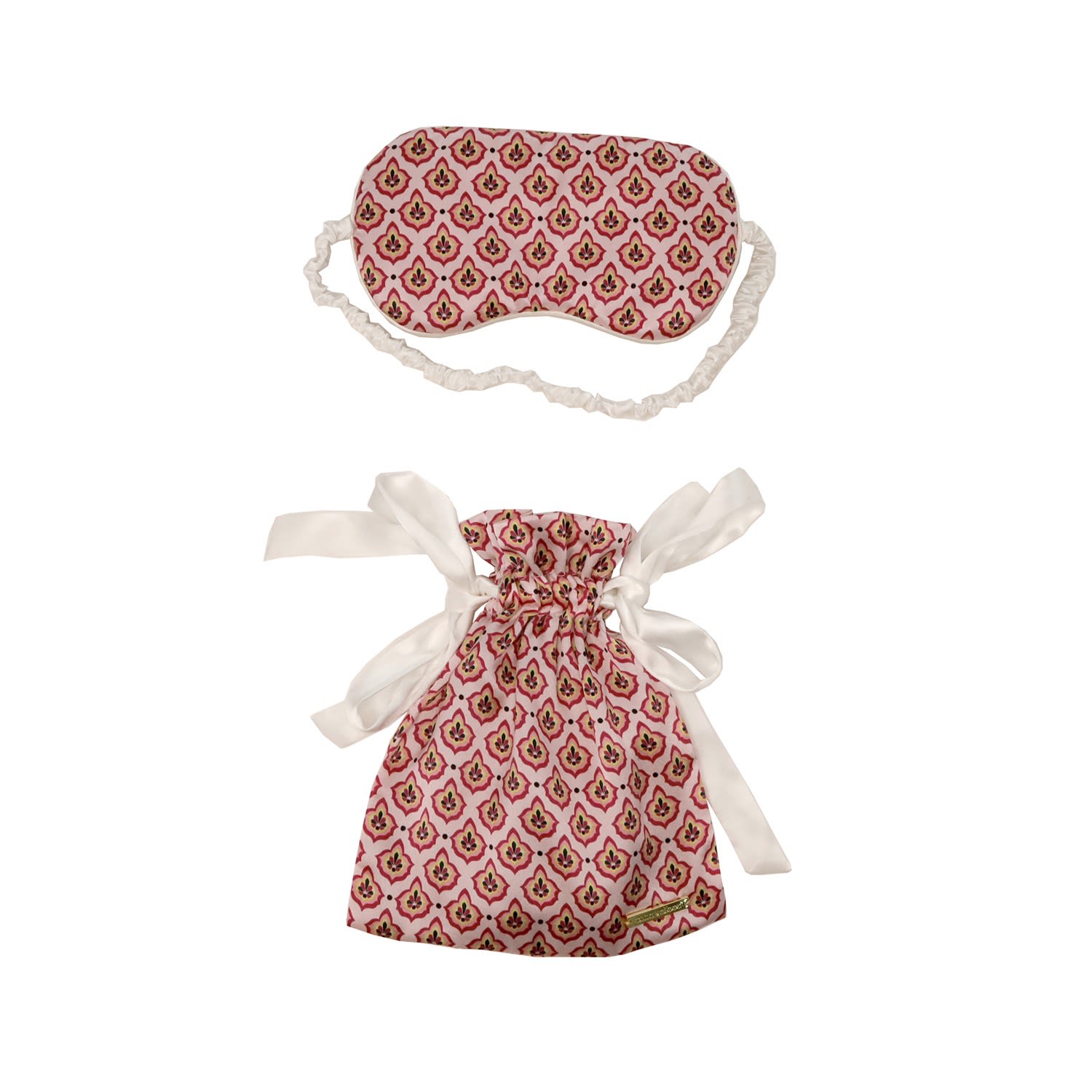 Emma Wallace Women's Pink / Purple Cassia Eye Mask In Pink/purple