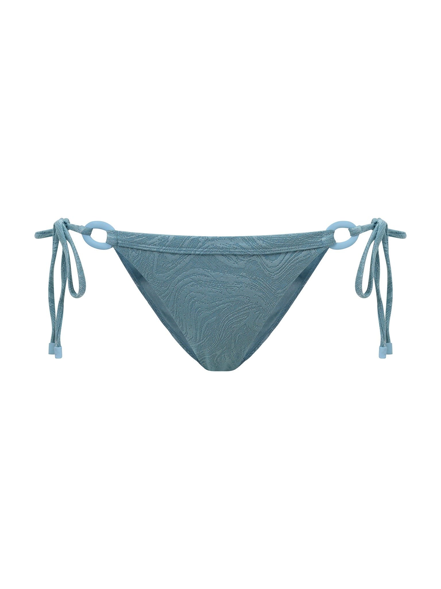 Women's Blue Elba Bikini Bottom - Teal Cloud | Extra Small | Baíah