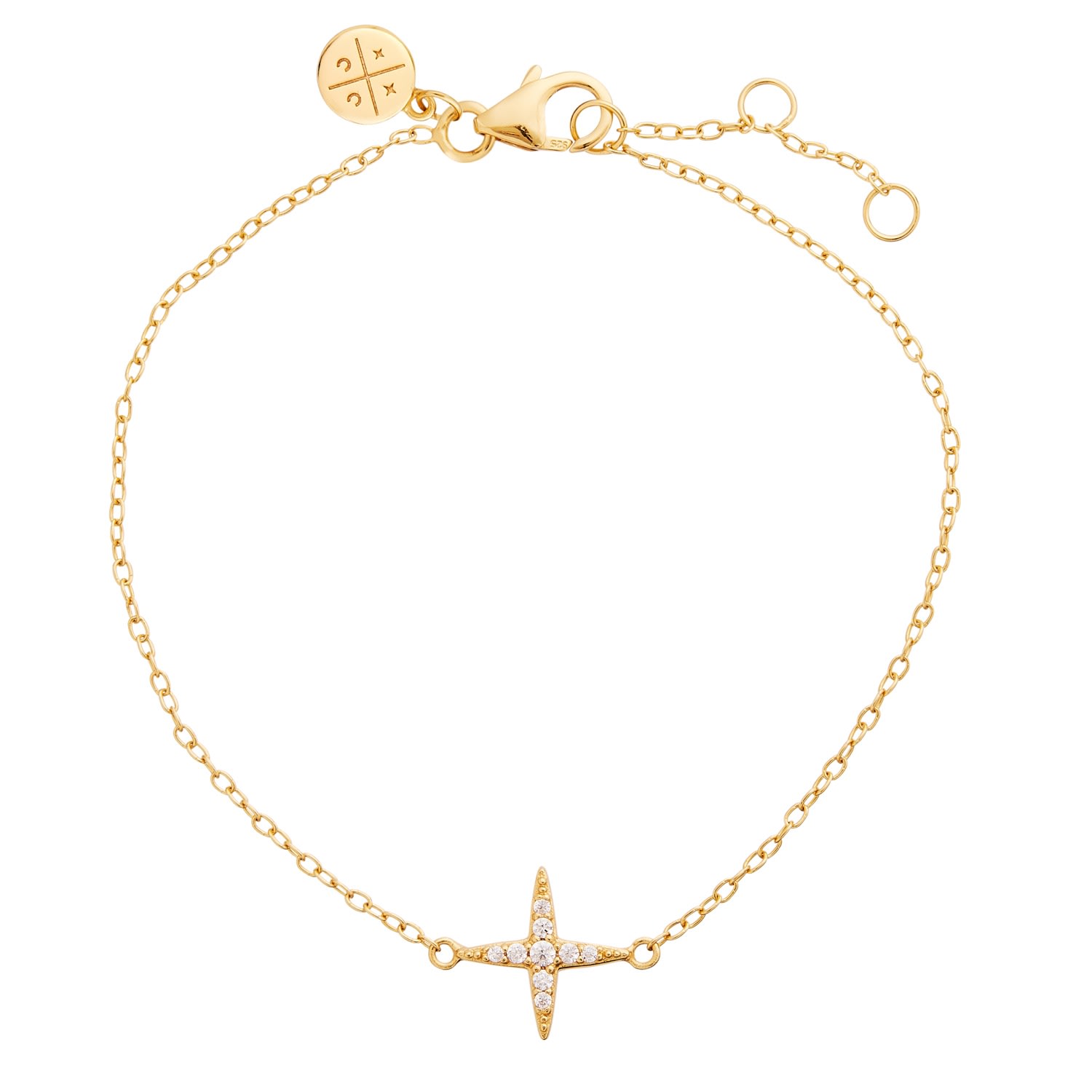 Women’s North Star Bracelet Gold Cartilage Cartel