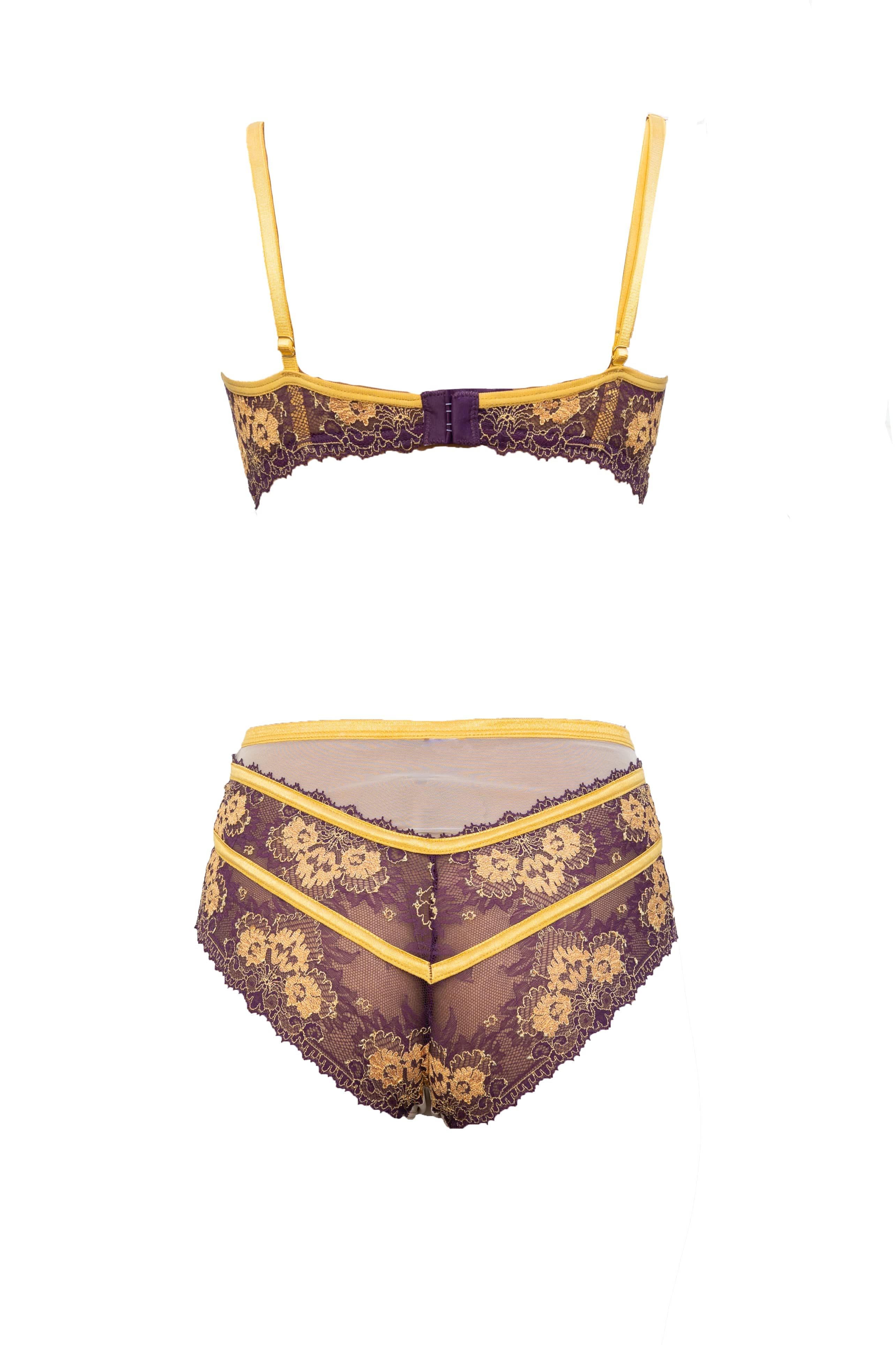 Babylon Exquisite Highwaisted Lace & Tulle Panty