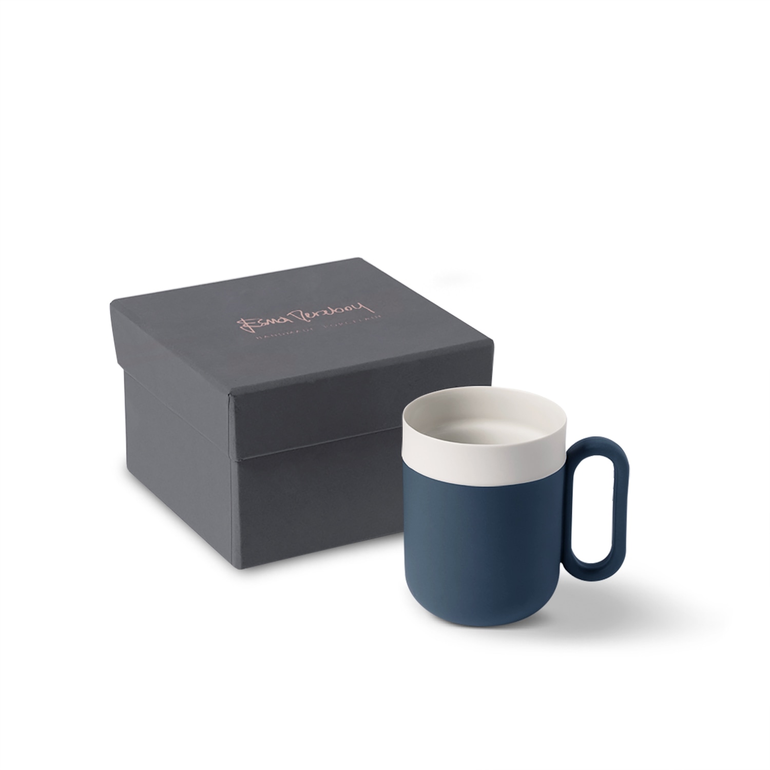 Esma Dereboy Blue Capsule Small Mug Ocean Ivory Colour In Blue