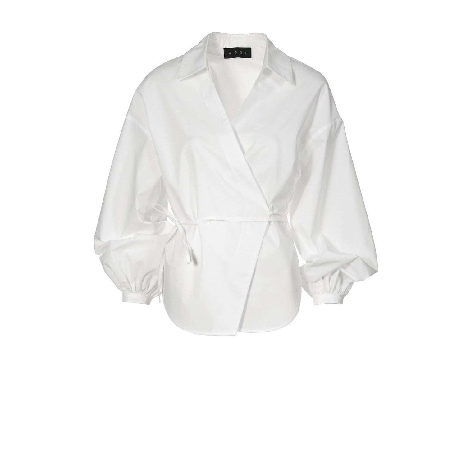 Aggi By Halewski Women's Laynie White Shirt In White