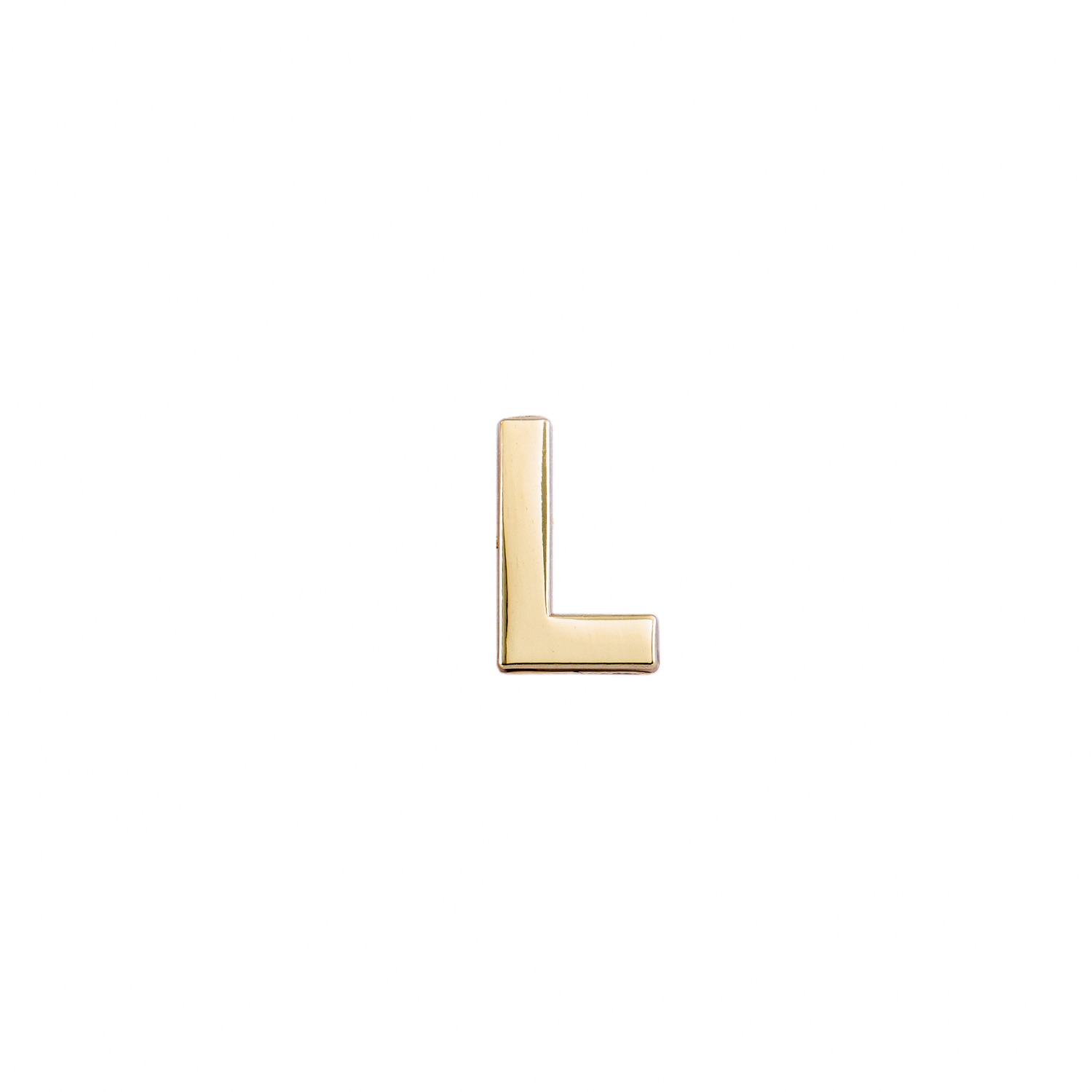 Make Heads Turn Women's Golden Letter L Pin In Gold